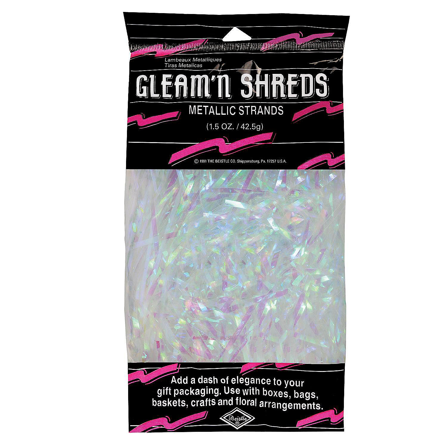 Beistle - Gleam 'N Shreds Metallic Strands - Opaque - 12 Pack ...