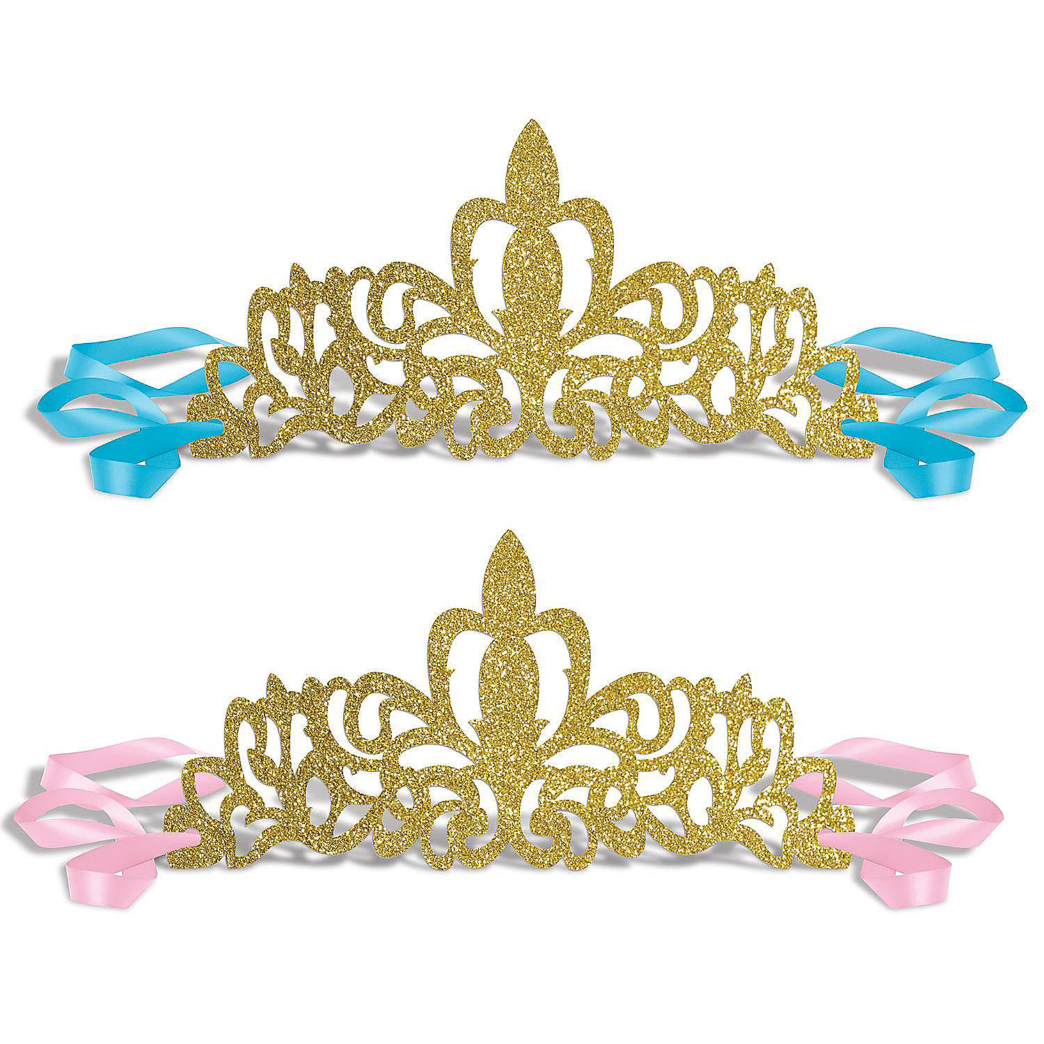 Beistle Glittered Princess Tiaras 12 Pack Oriental Trading
