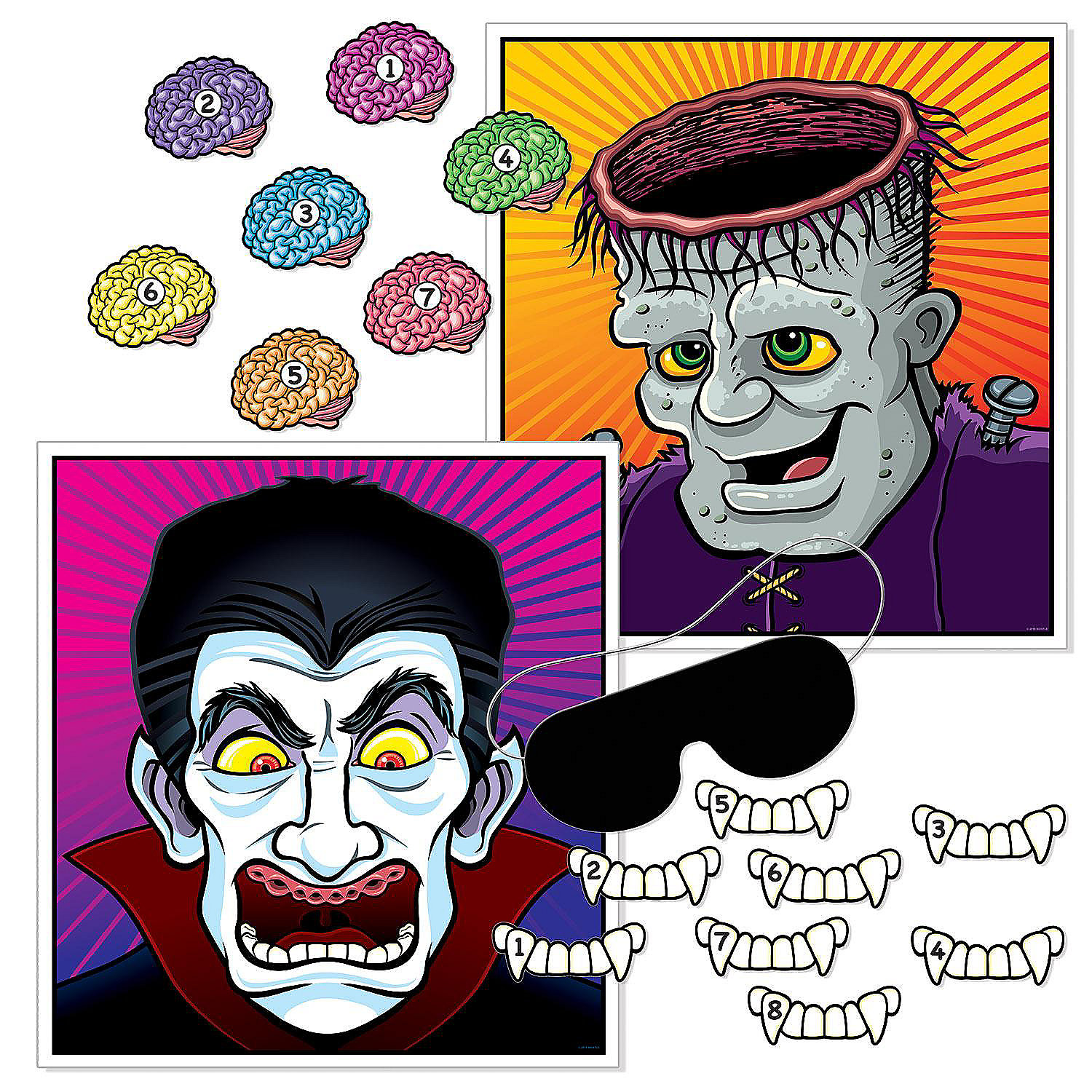 Beistle - Halloween Party Games - 24 Pack | Oriental Trading