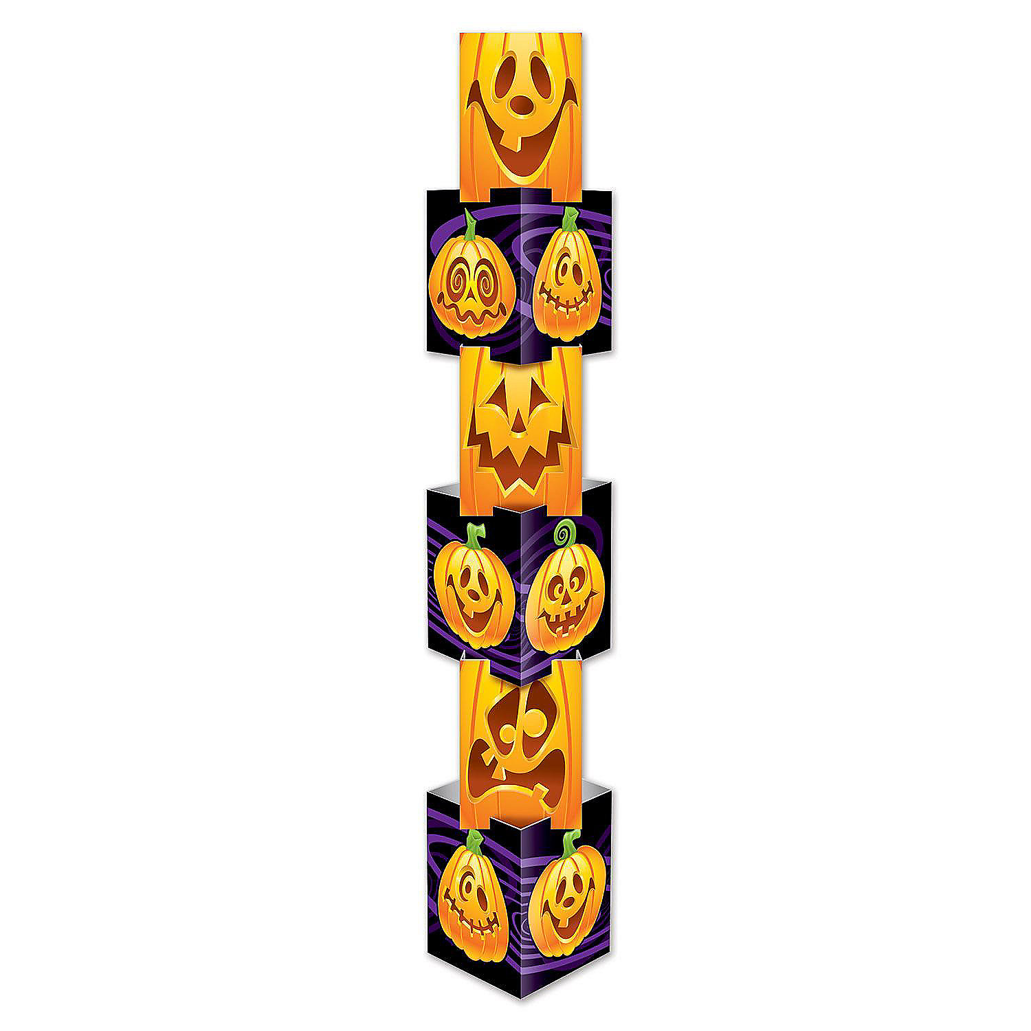 Beistle JackOLantern Column 6 Pack Oriental Trading