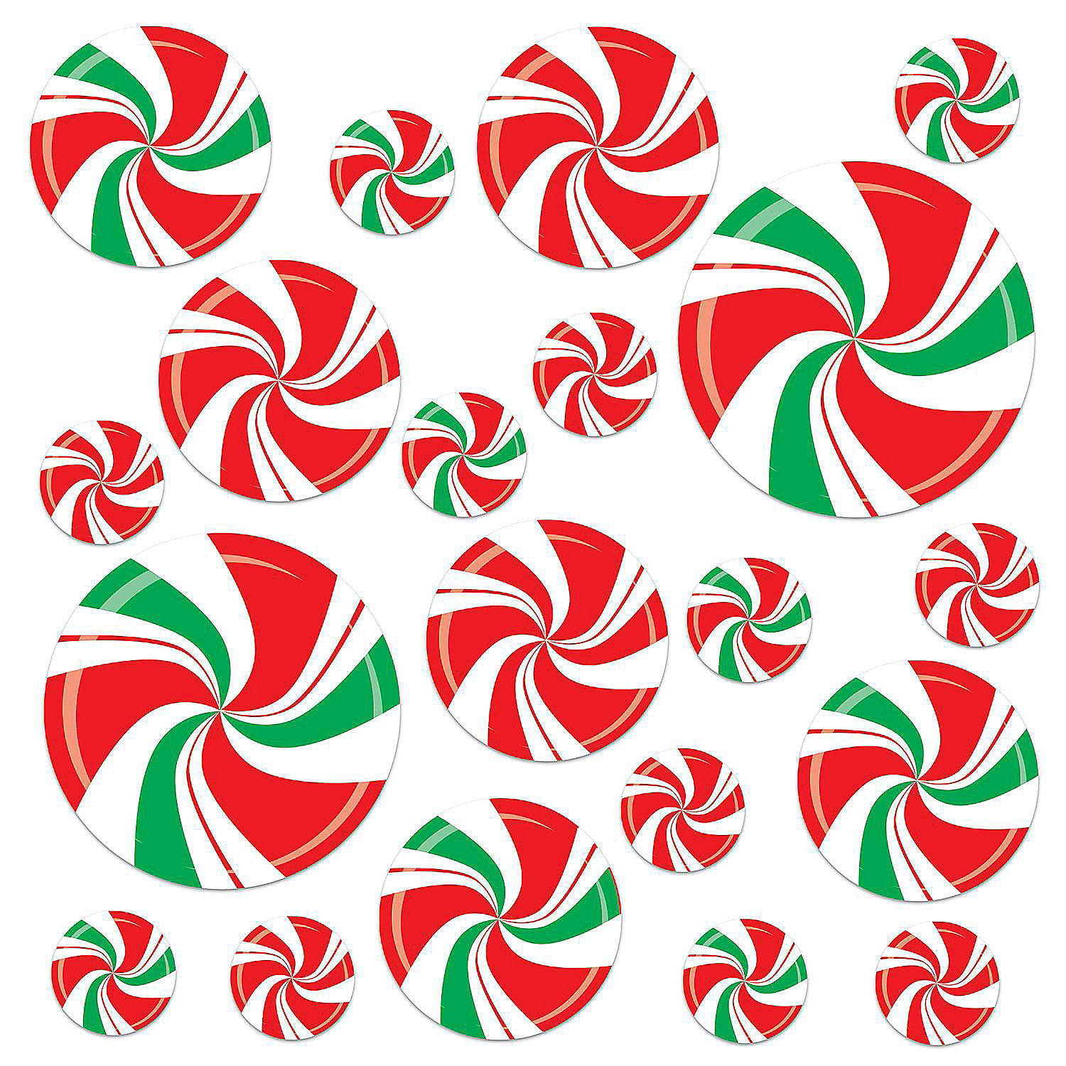 Beistle - Peppermint Cutouts - 12 Pack | Oriental Trading