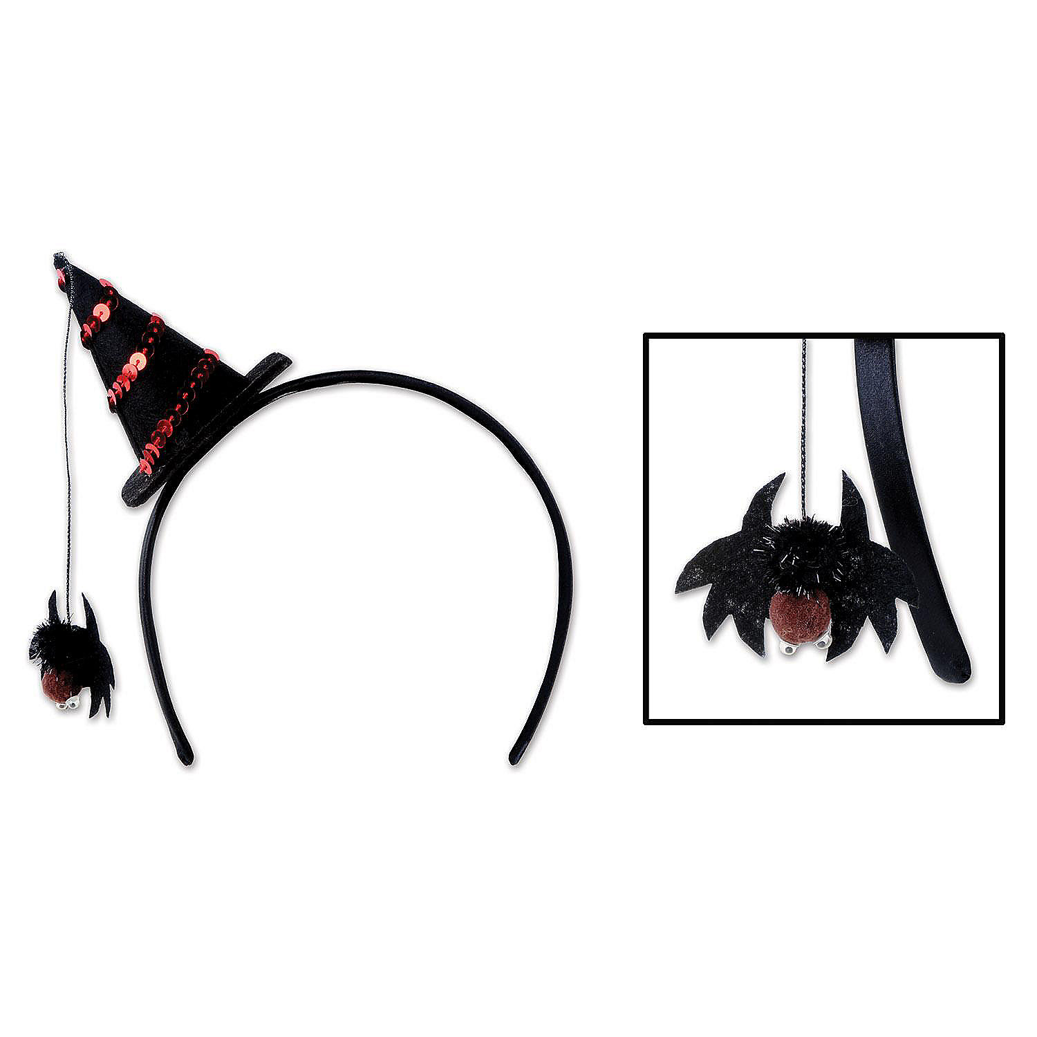 Beistle Spider Witch Hat Headband 12 Pack Oriental Trading