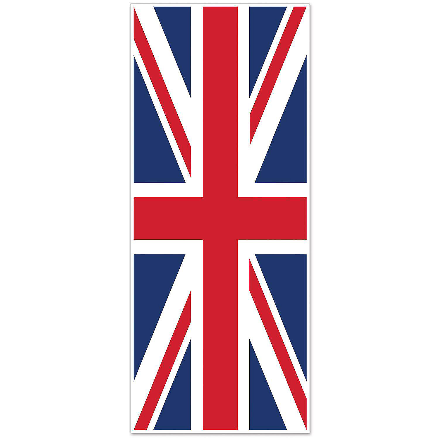Beistle Union Jack Door Cover 12 Pack Oriental Trading
