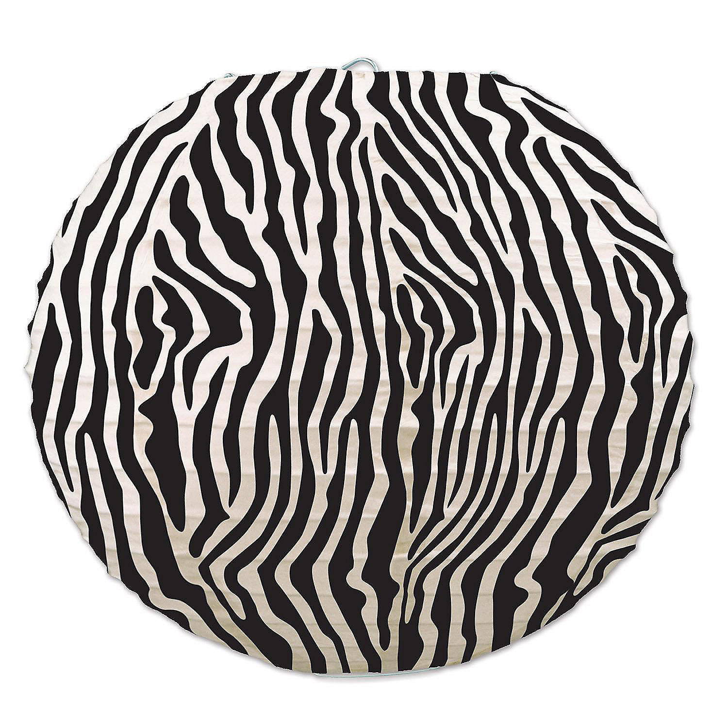 Beistle Zebra Print Paper Lanterns 6 Pack Oriental Trading