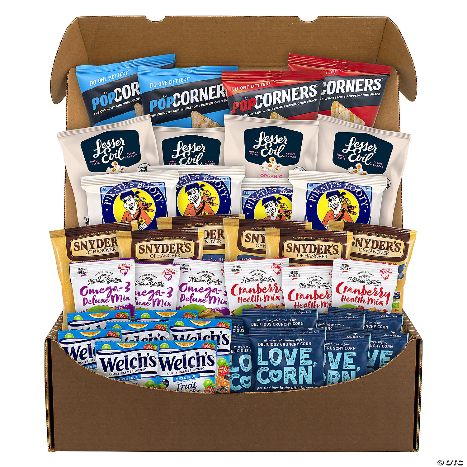 Better For You Snack Box, 37 Ct | Oriental Trading