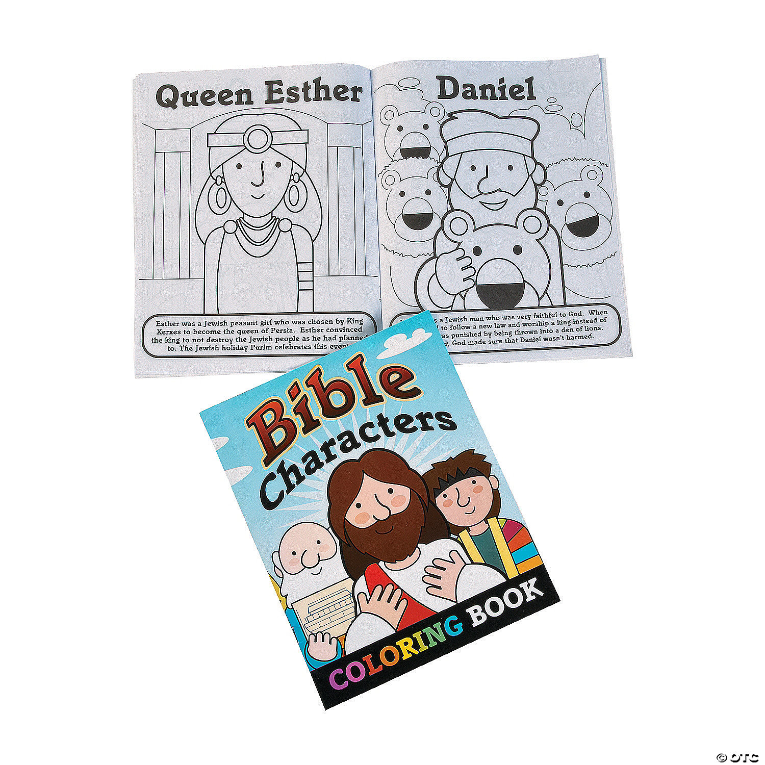 Children-bumper colouring book-bible stories 