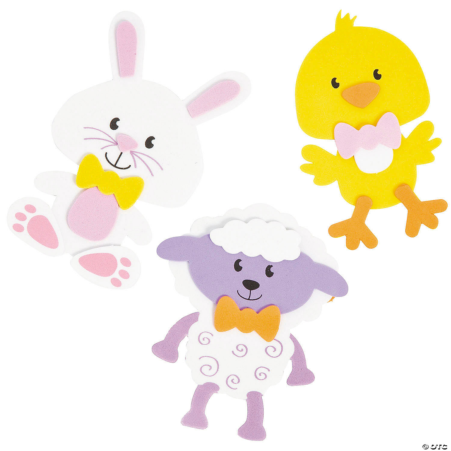 Big Head Easter Magnet Craft Kit 