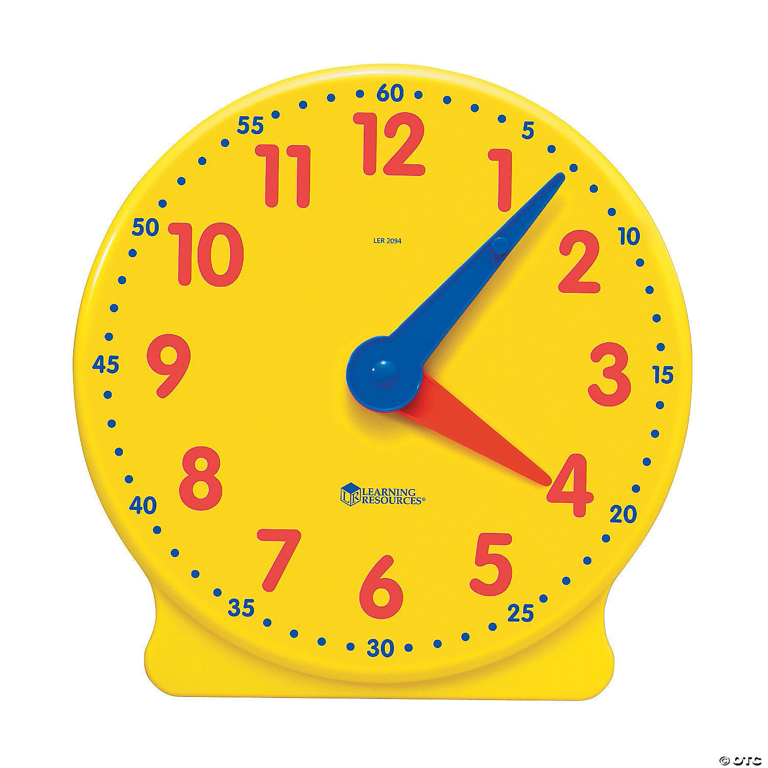 Learning Resources 24-Hour Number Line Clock Children's Tell The Time Math Toy 