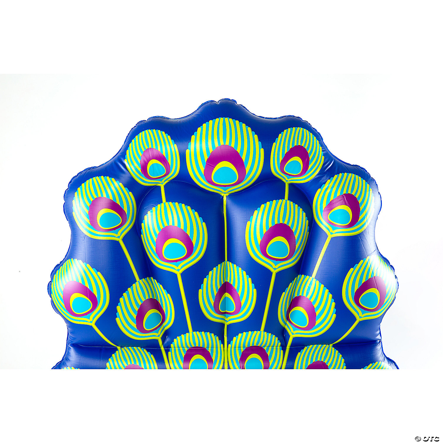BigMouth Peacock Saddle Seat Pool Float