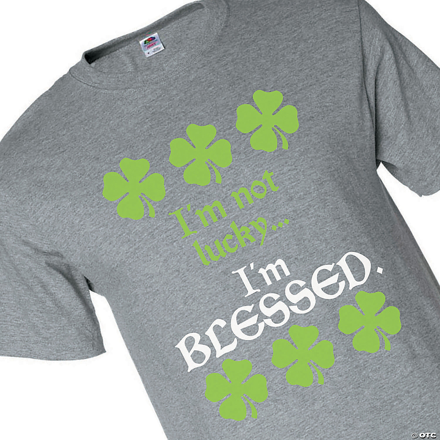 St Patricks Day Decorations Clover Ornament Mens T Shirts Graphic Funny Body Print Short T-Shirt Unisex Pullover Blouse