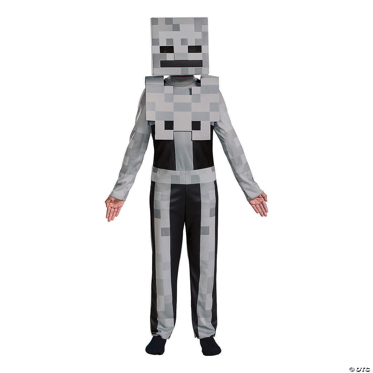 Boy S Classic Minecraft Skeleton Costume Oriental Trading