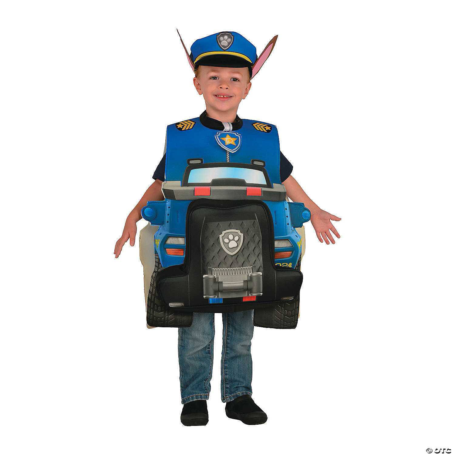Boy's Deluxe Chase Paw Patrol Costume - Toddler