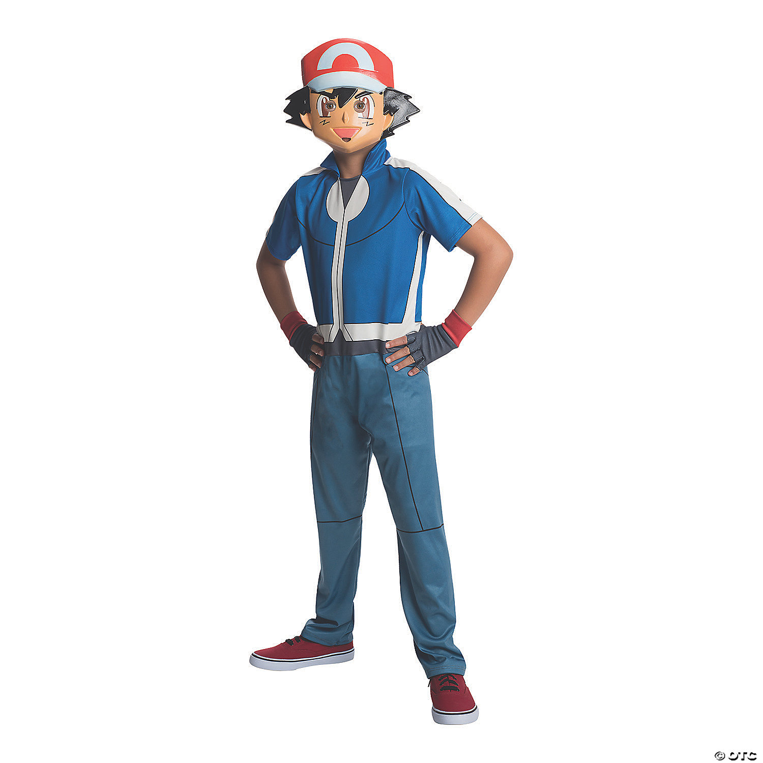 Boy's Pokemon Ash Ketchum Costume - Large