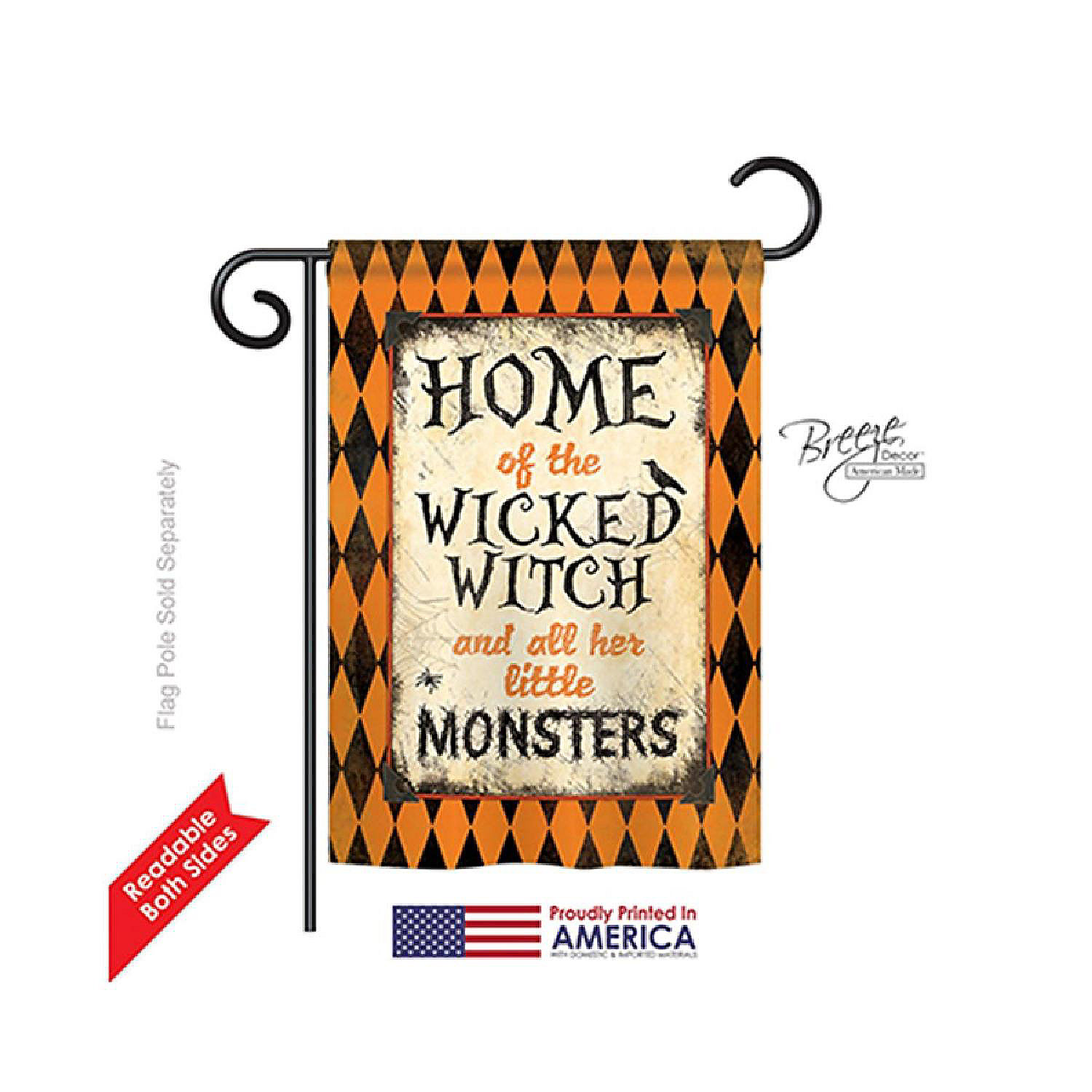 Breeze Decor Halloween Wicked Home 2Sid Oriental Trading