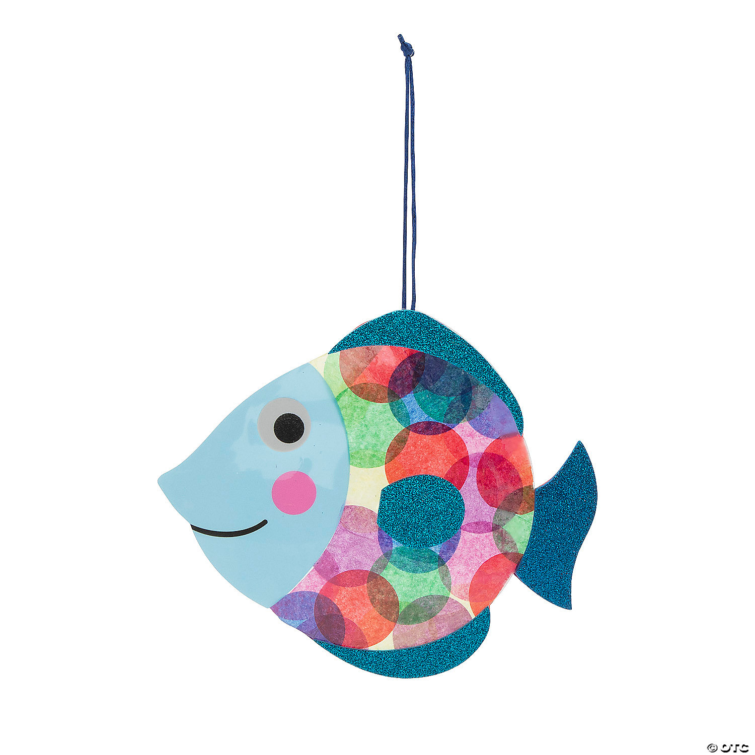Bright Dot Fish Sign Craft Kit- Makes 12 | Oriental Trading