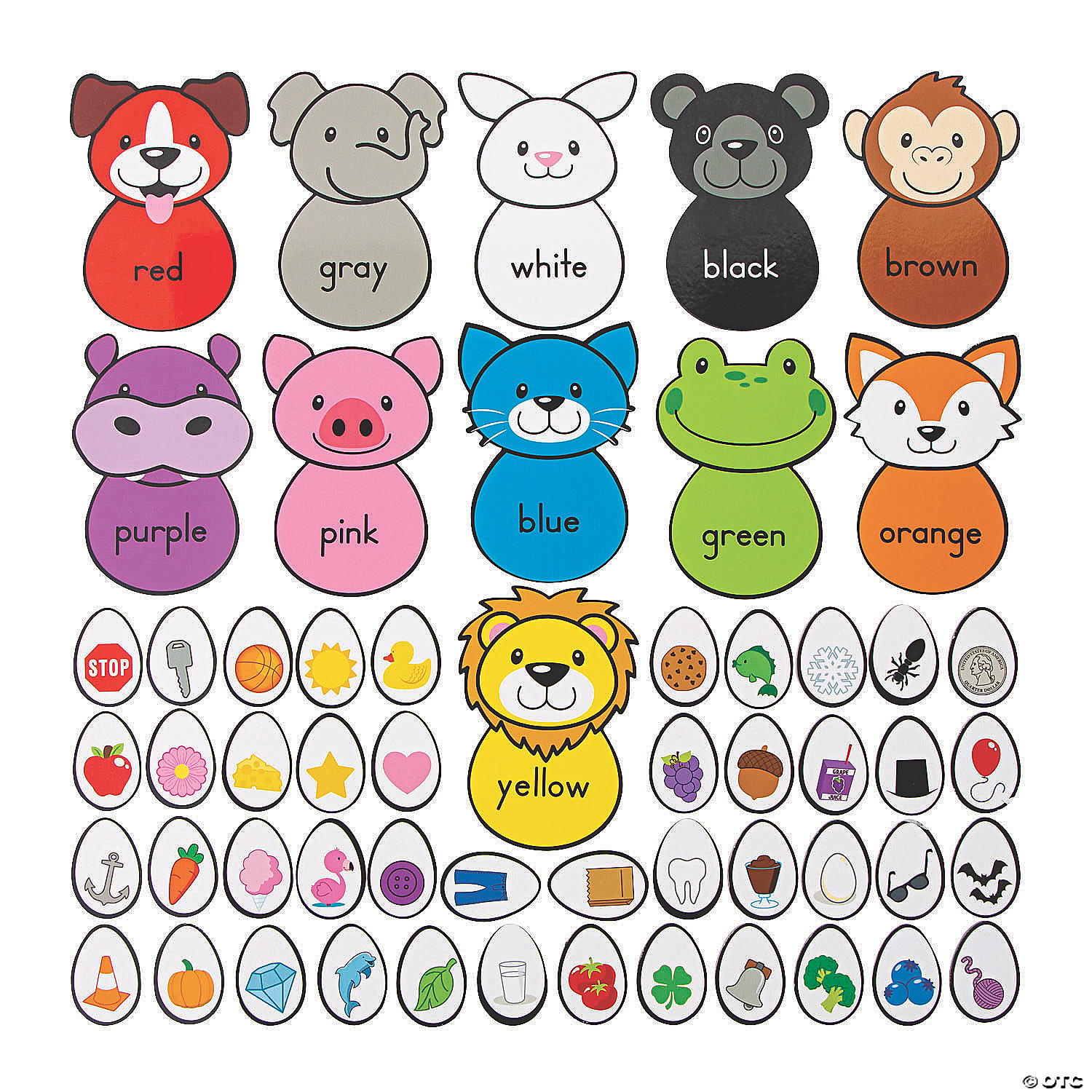 Build an Animal Color Match Game   Oriental Trading