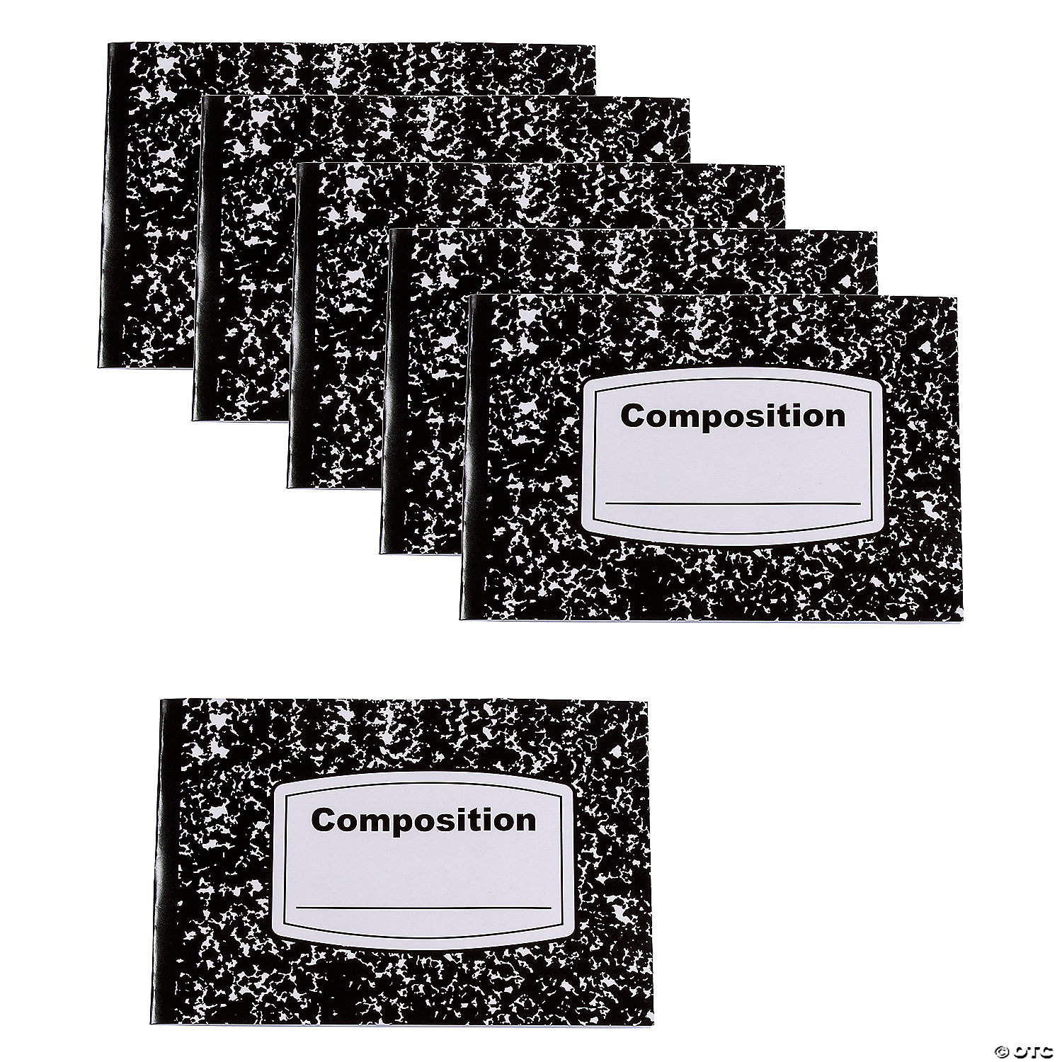 Bulk 48 Pc. HalfSized Composition Journals