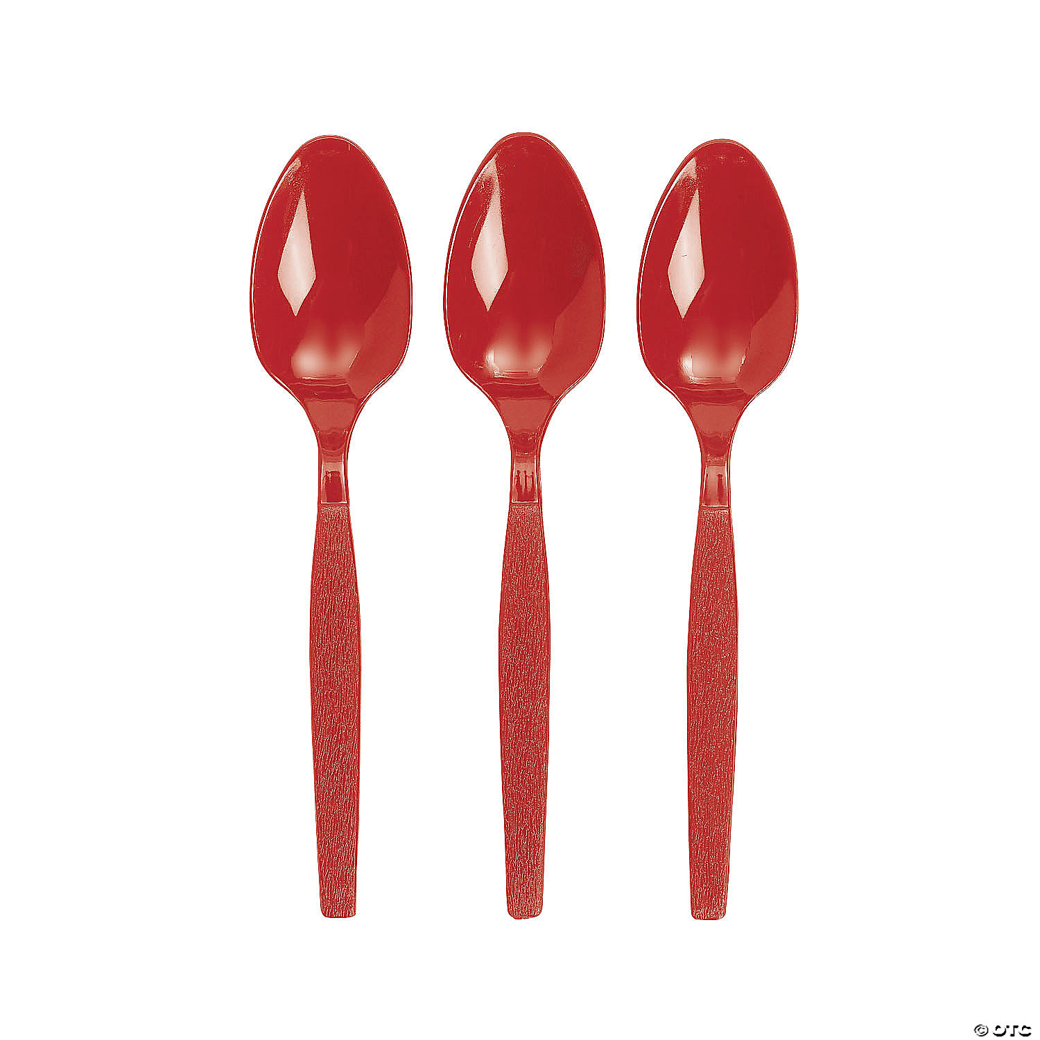Bulk 50 Ct. Red Plastic Spoons