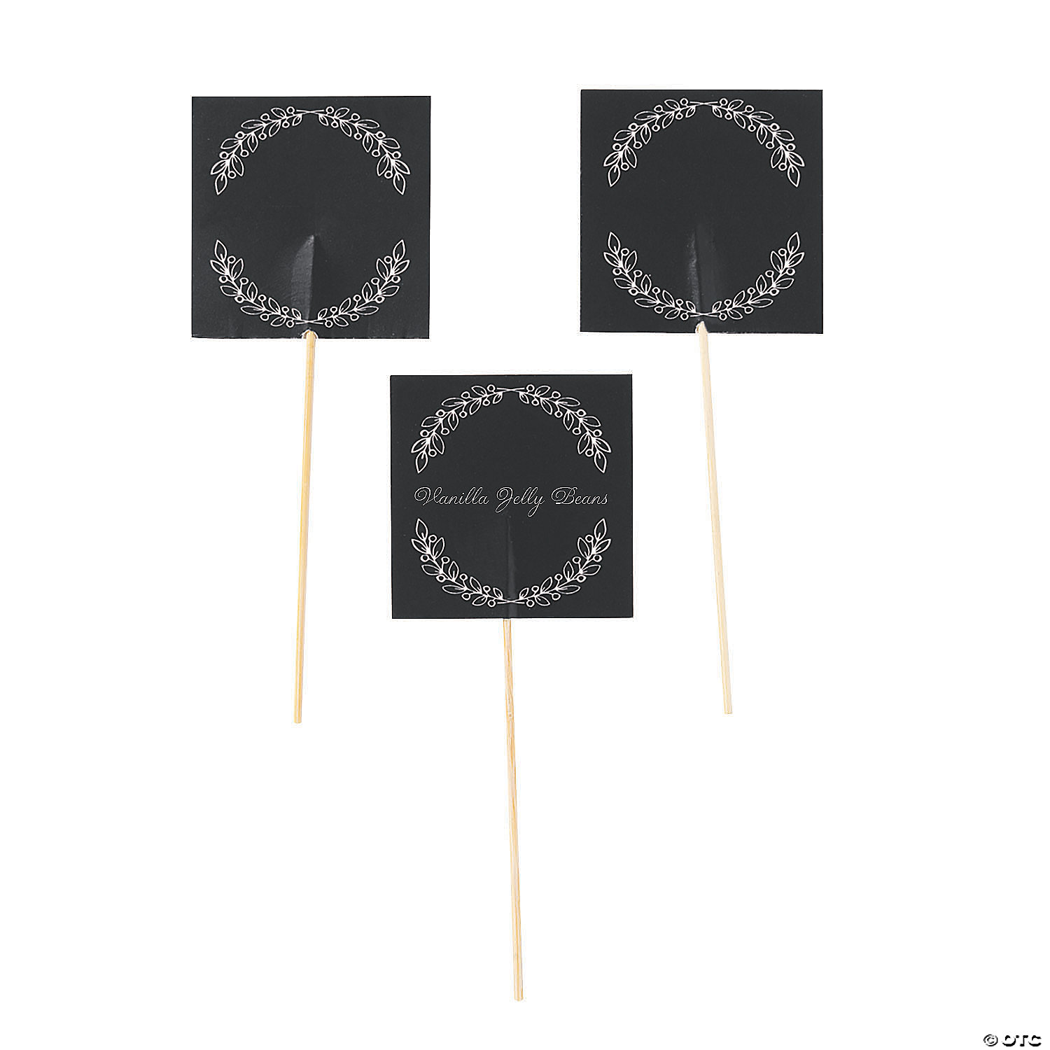 Bulk 50 Pc. Chalkboard Buffet Label Picks Oriental Trading