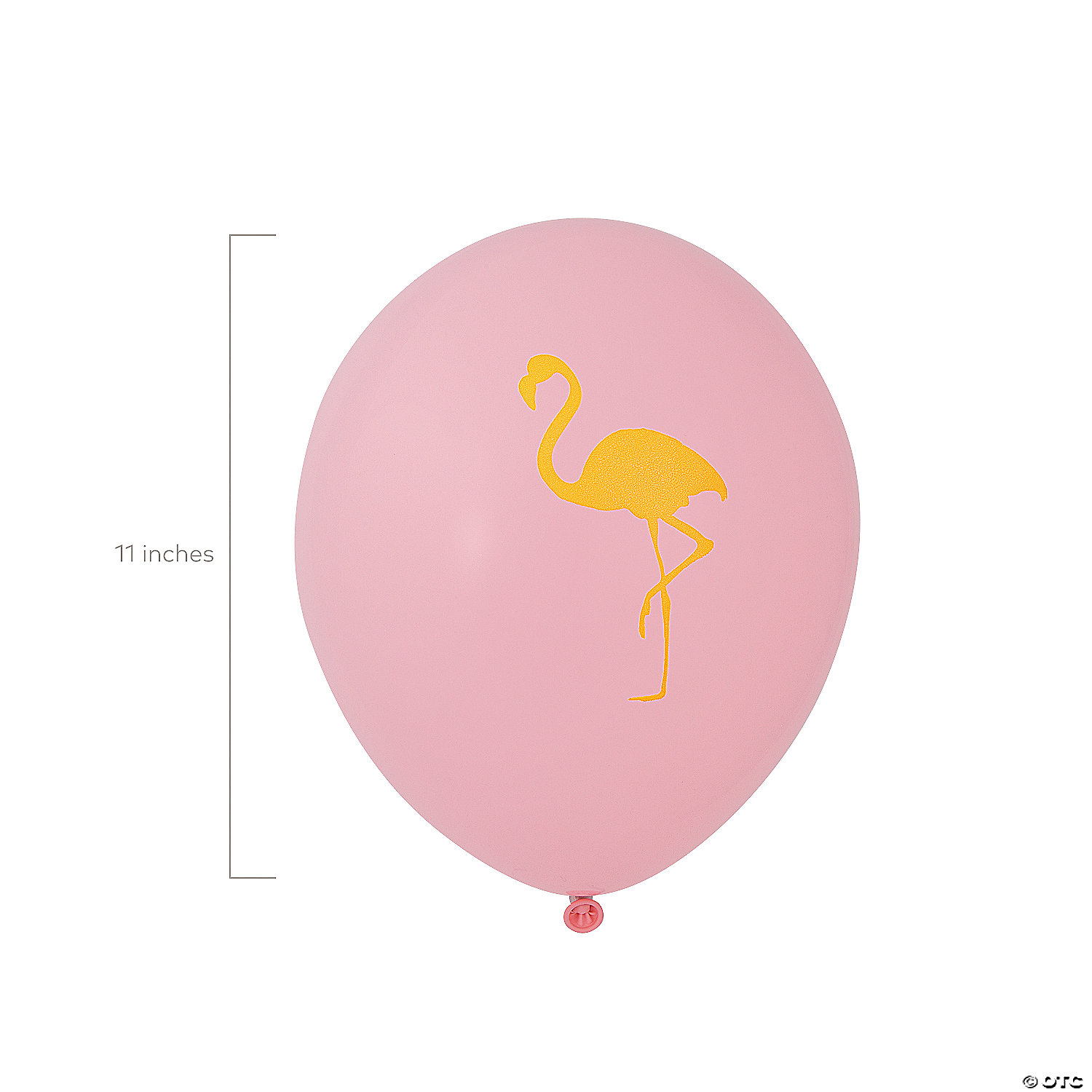Terminal zondaar Jumping jack Bulk 50 Pc. Flamingo Print 11" Latex Balloons | Oriental Trading