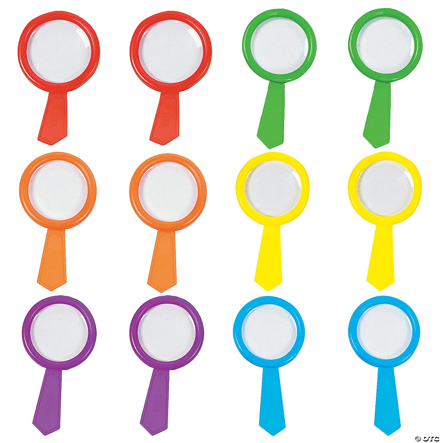 Bulk Colorful Magnifying Glasses