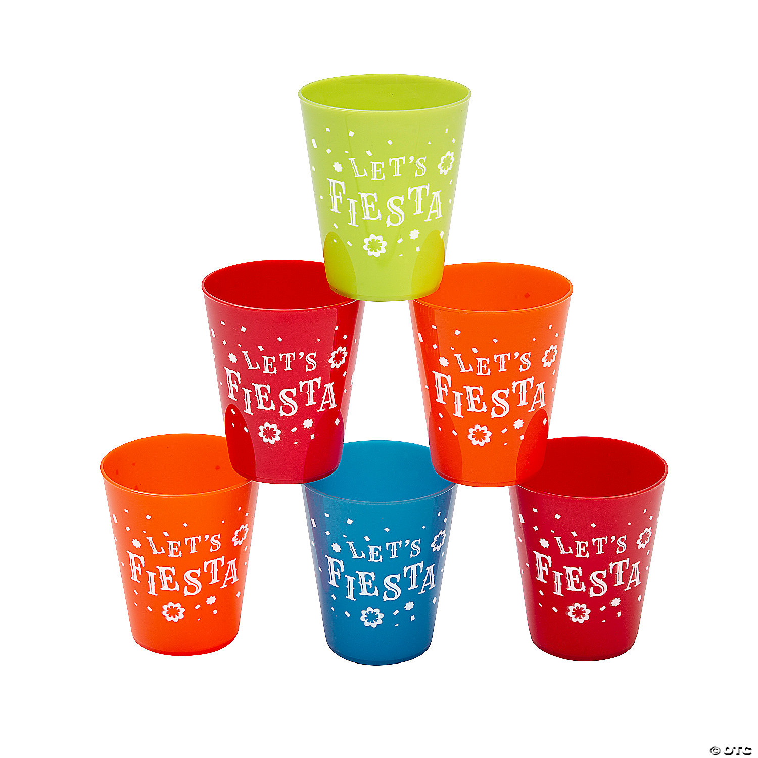 Bulk Fiesta Plastic Shot Glasses Fun Express
