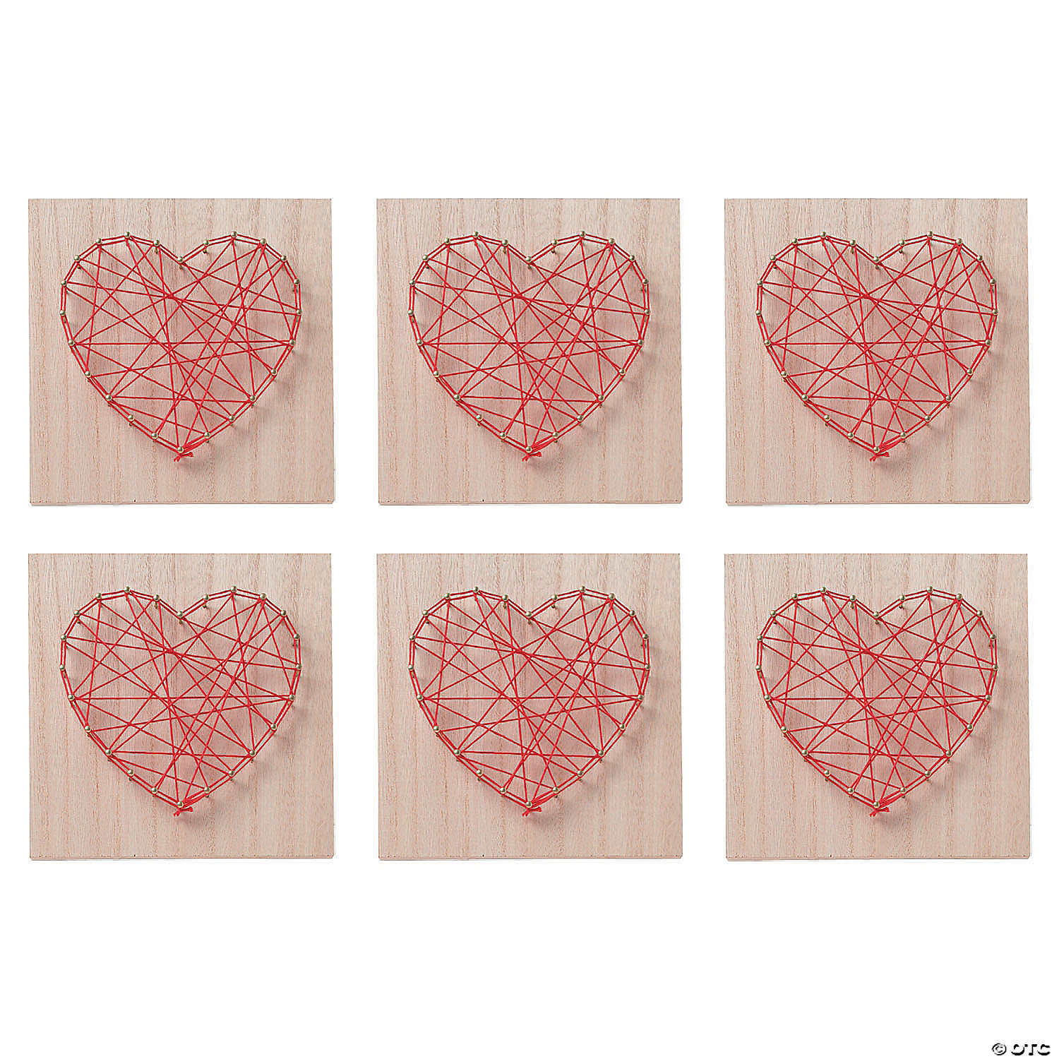 Bulk Heart String Art Craft