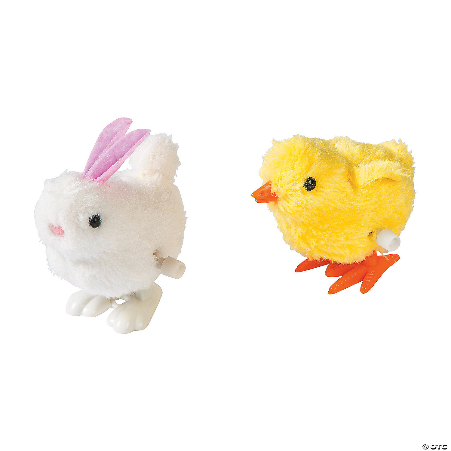 Hopping Windup Toy-Pink Chick 
