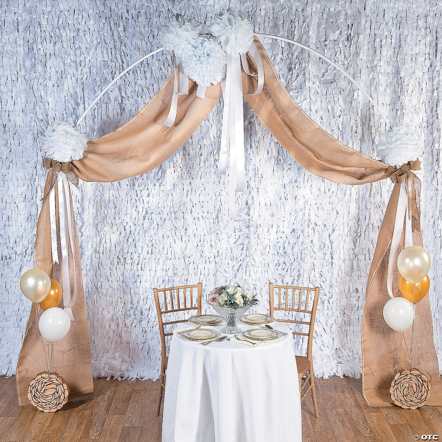 Burlap Baby Shower Decorating Ideas