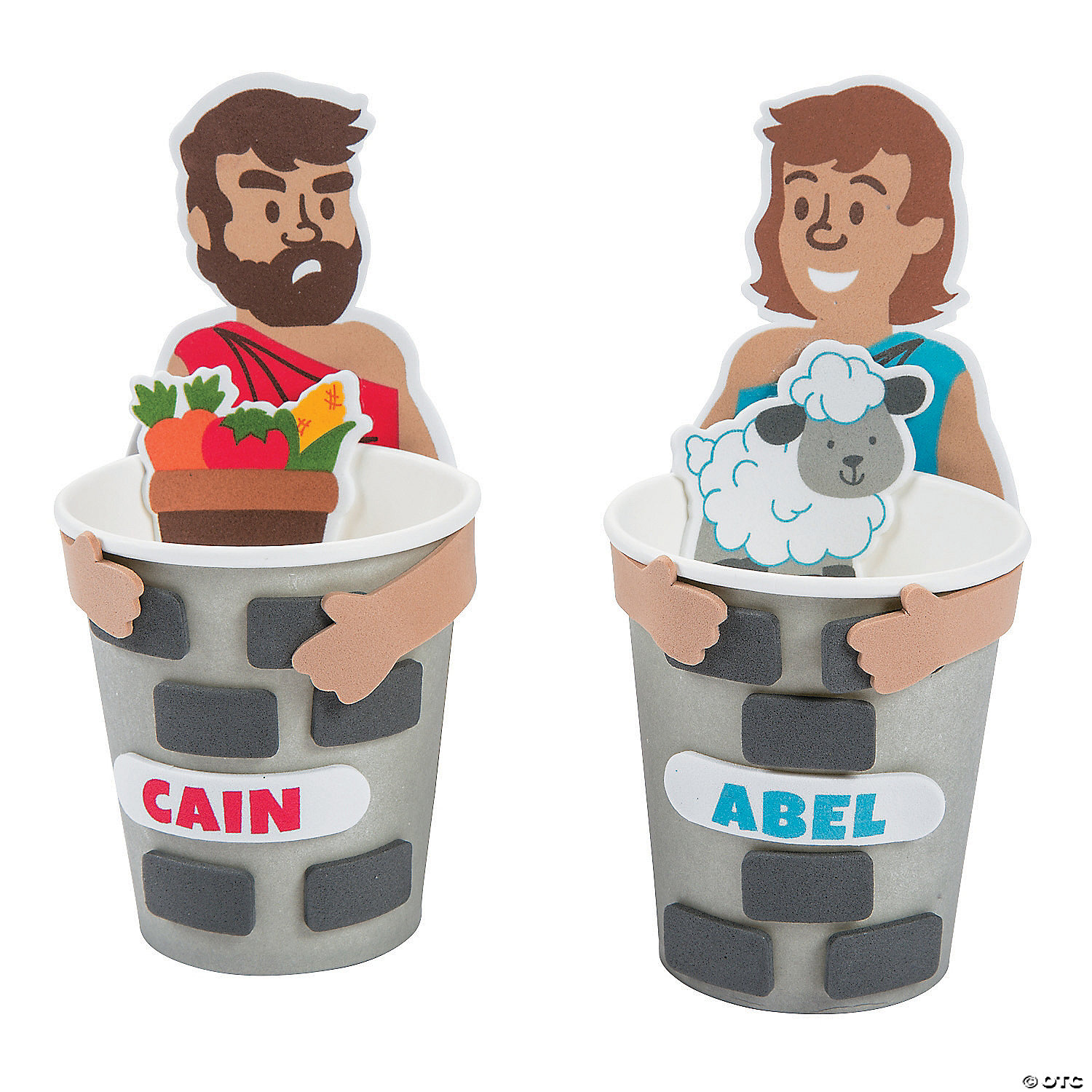 Cain & Abel Treat Cups Craft Kit - Discontinued