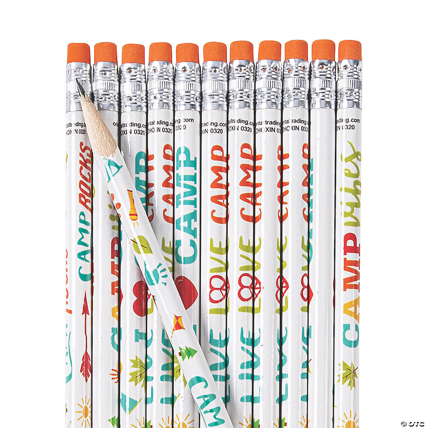 Camping Pencils 24 Pc. Oriental Trading
