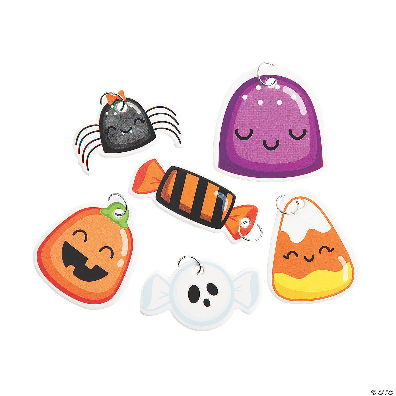 Candy-Shaped Halloween Charms - Discontinued