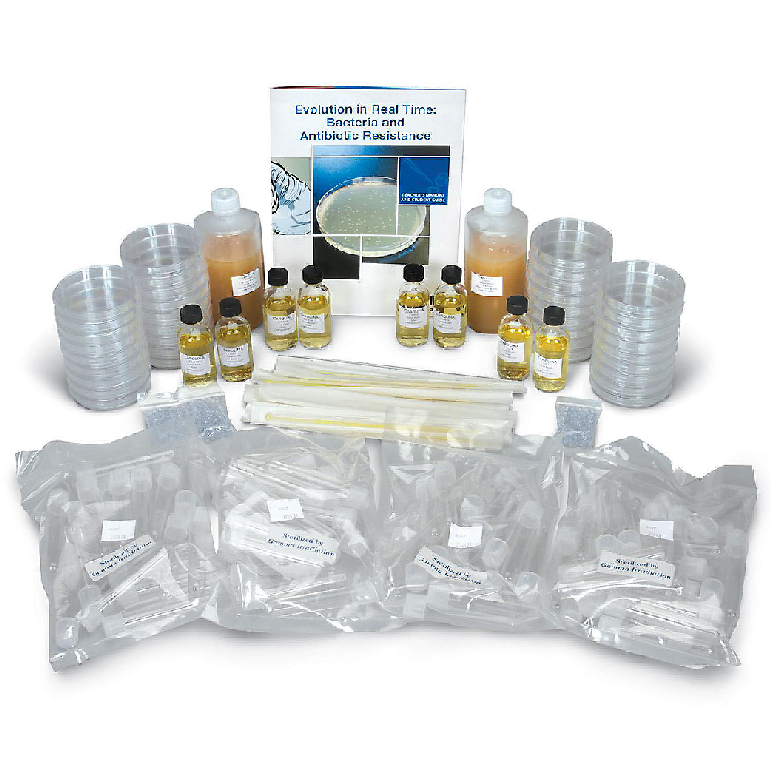 Arashigaoka leveren Gebeurt Carolina Biological Supply Company Evolution in Real Time: Bacteria and  Antibiotic Resistance 8-Station Kit (with voucher) | Oriental Trading