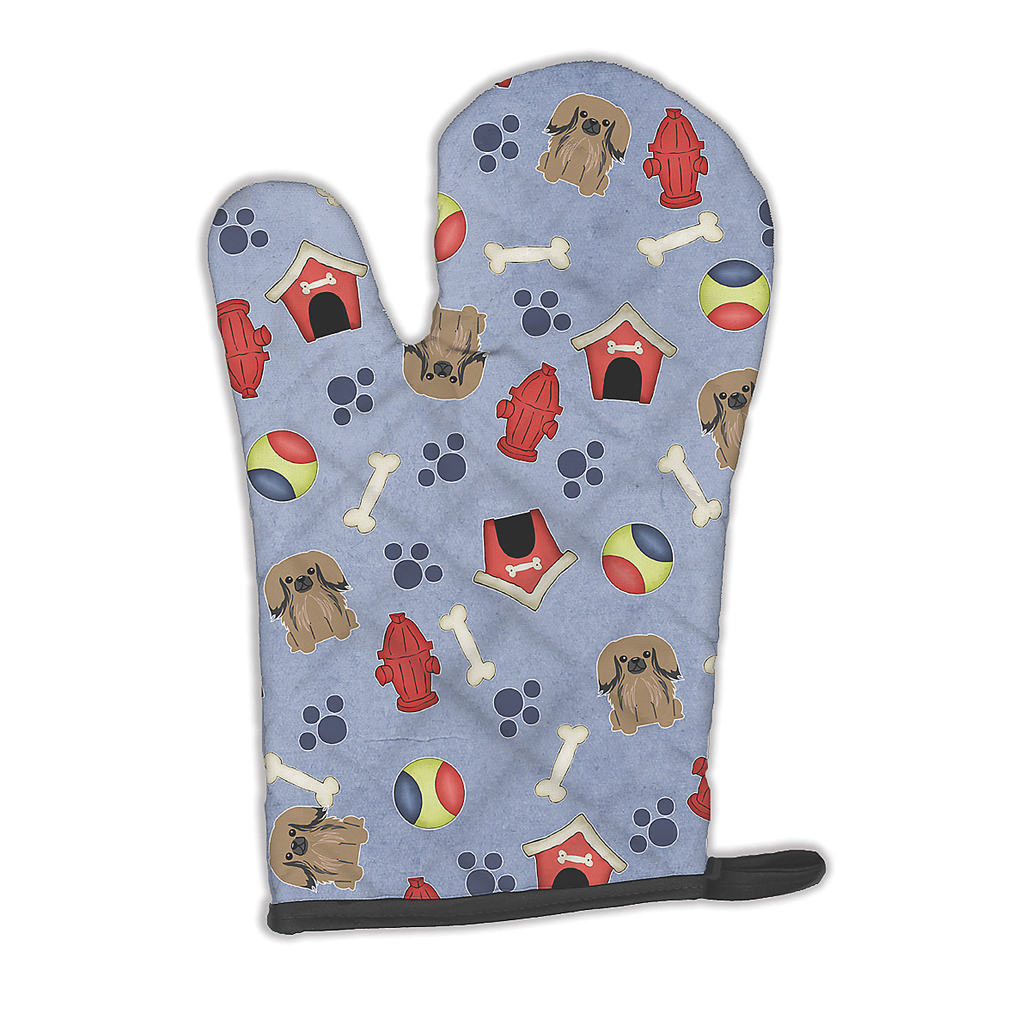 Carolines Treasures BB2715OVMT Dog House Collection Pekingnese Tan Oven Mitt 12 by 8.5 Multicolor 