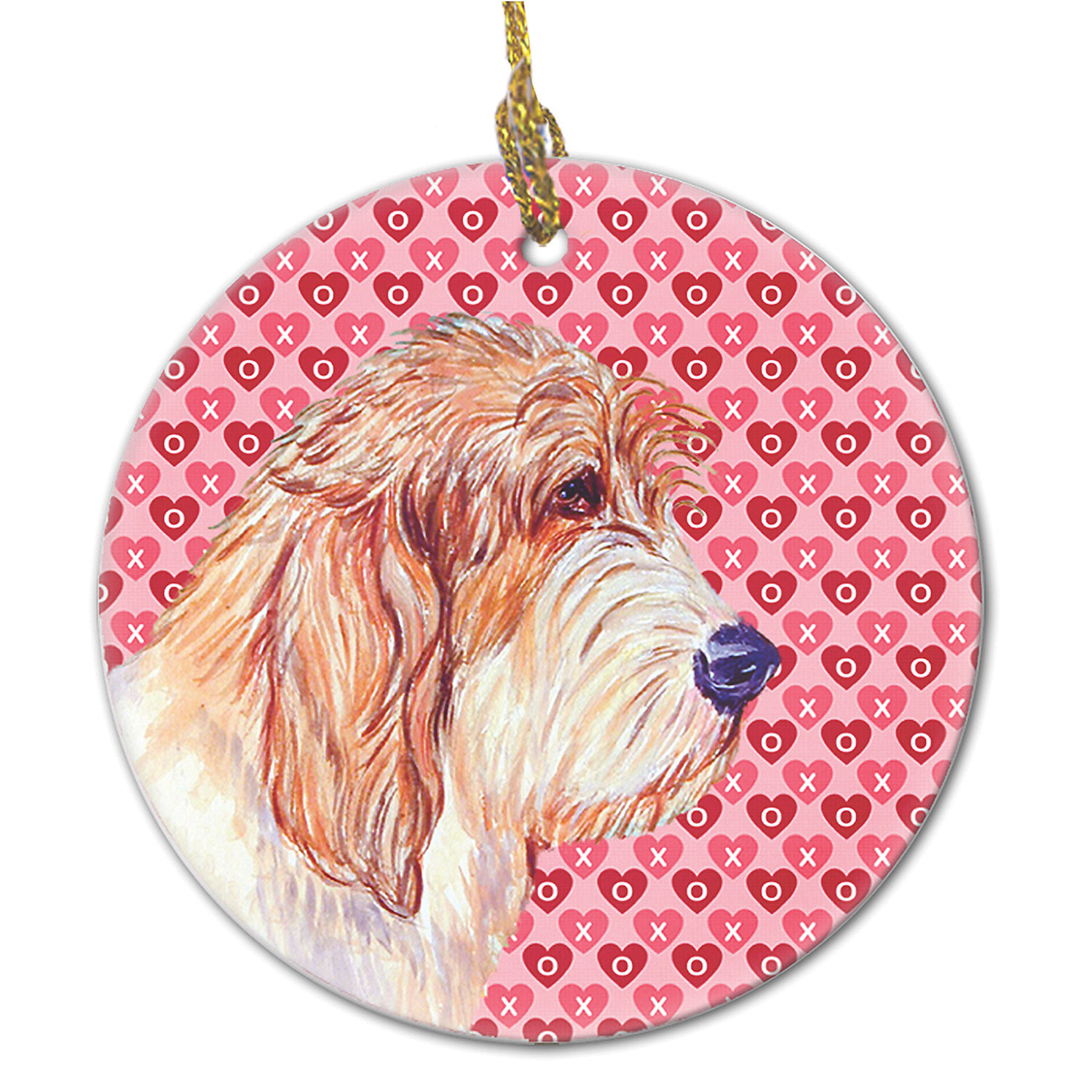 Basset Griffon Vendeen Dog Ornament PBGV