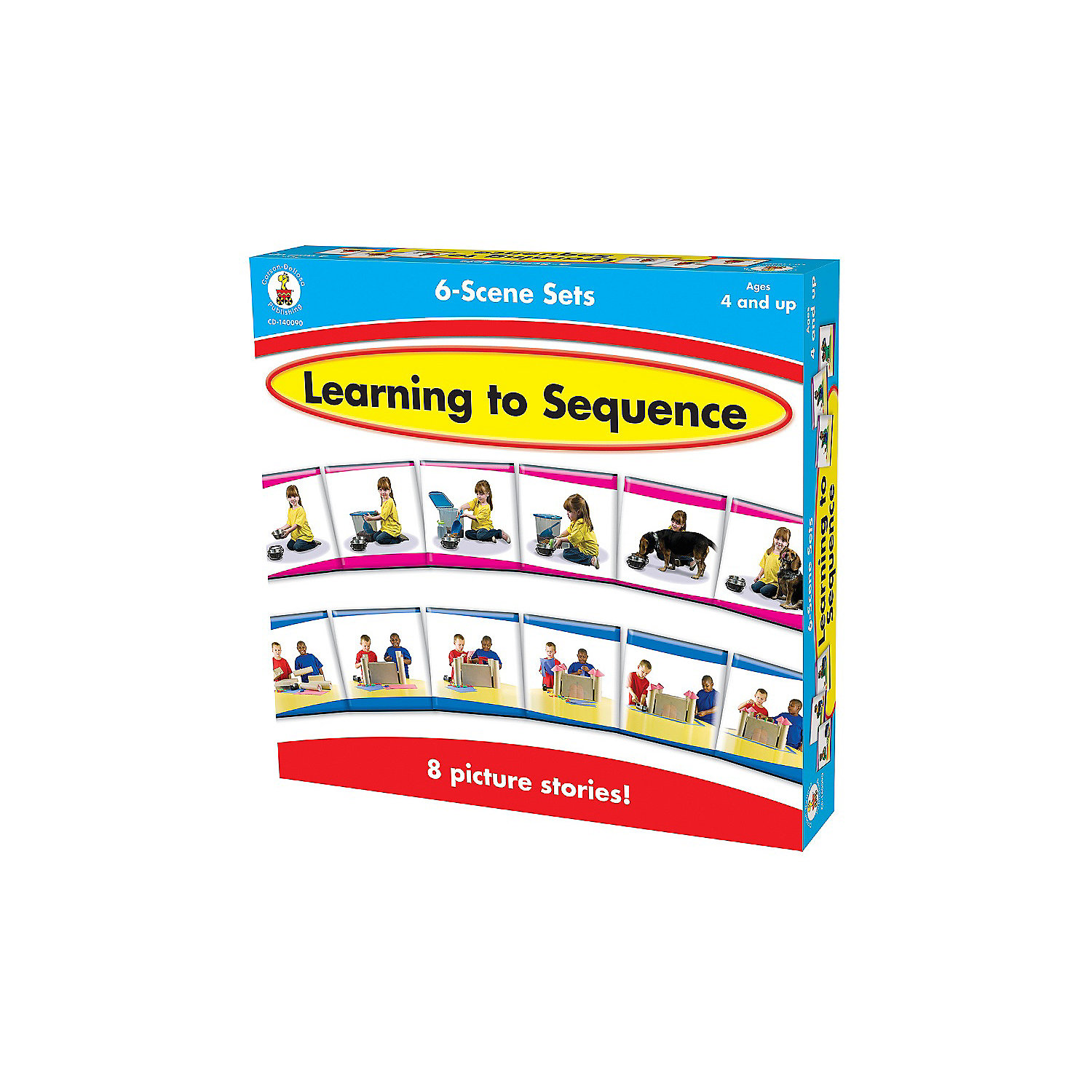 Carson Dellosa Learning to Sequence 6-Scene Board Game | Oriental Trading