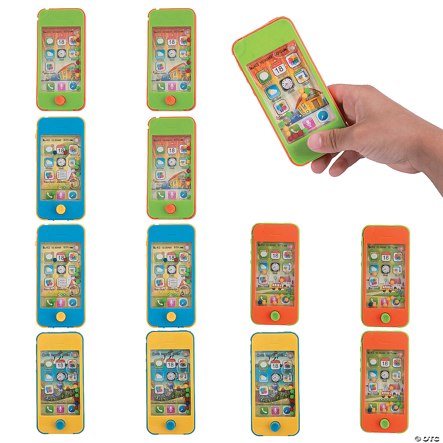Cell Phone Water Games - 12 Pc. | Oriental Trading
