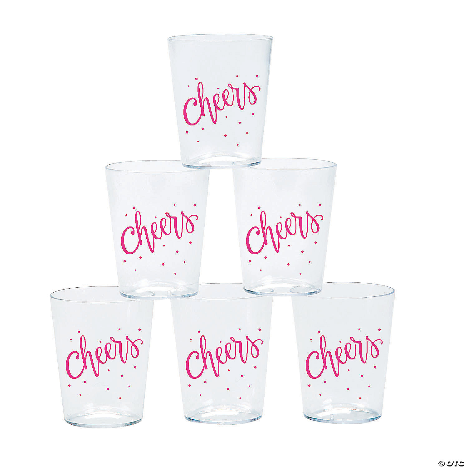 Party Supplies 50 Pieces Cheers Shot Glasses 
