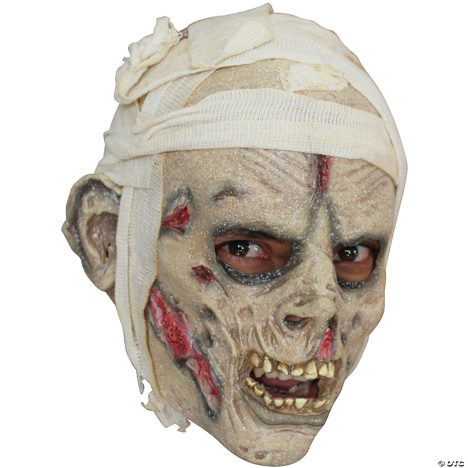 Egyptian Mummy Costume & Mask Mens Fancy Dress Halloween Undead Adults Zombie 