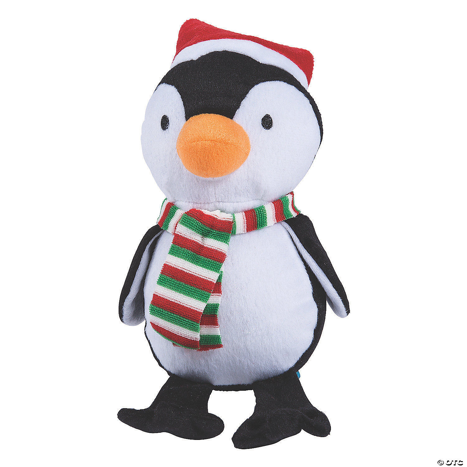 christmas penguin soft toy