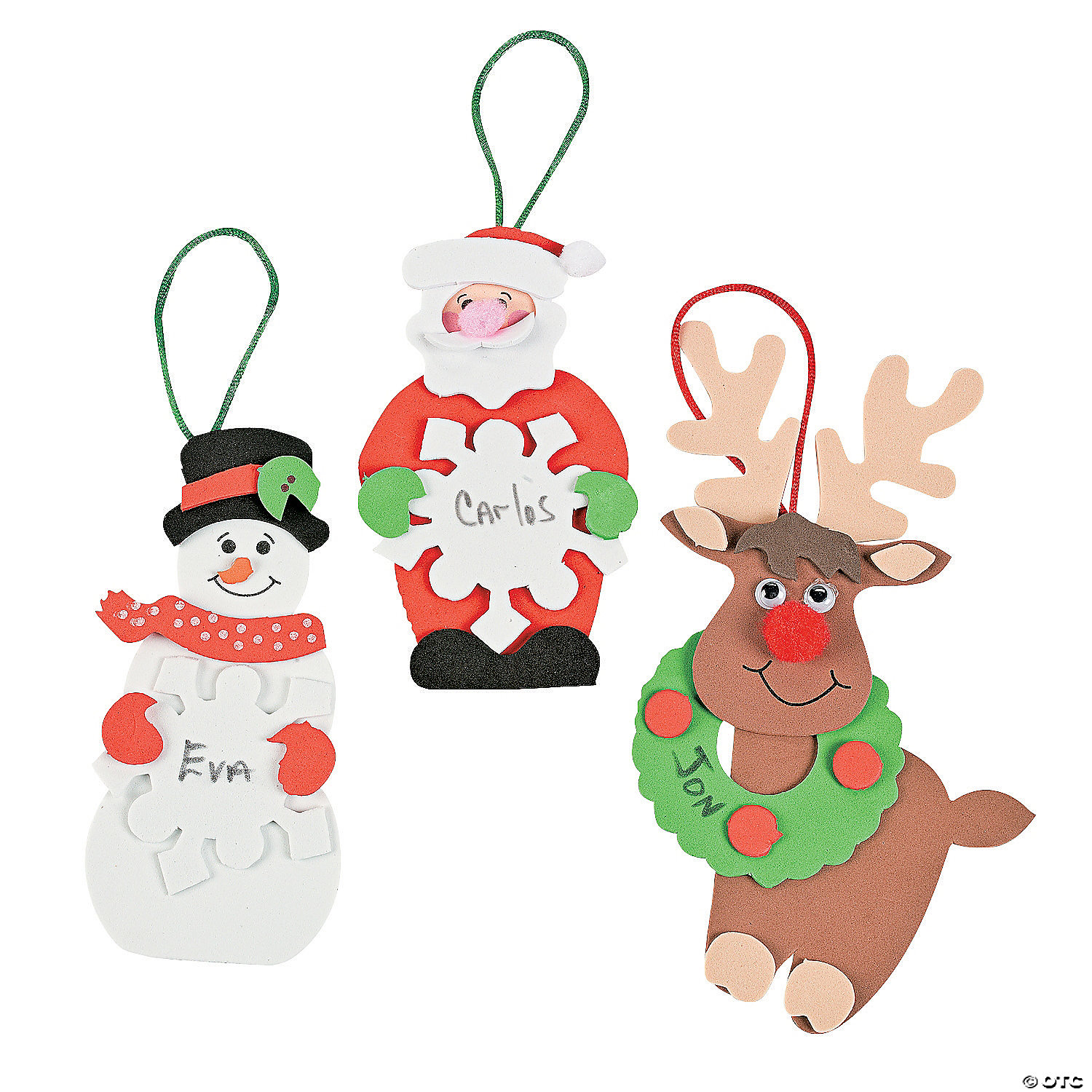 Download Christmas Tree Ornament Craft Kit Oriental Trading PSD Mockup Templates