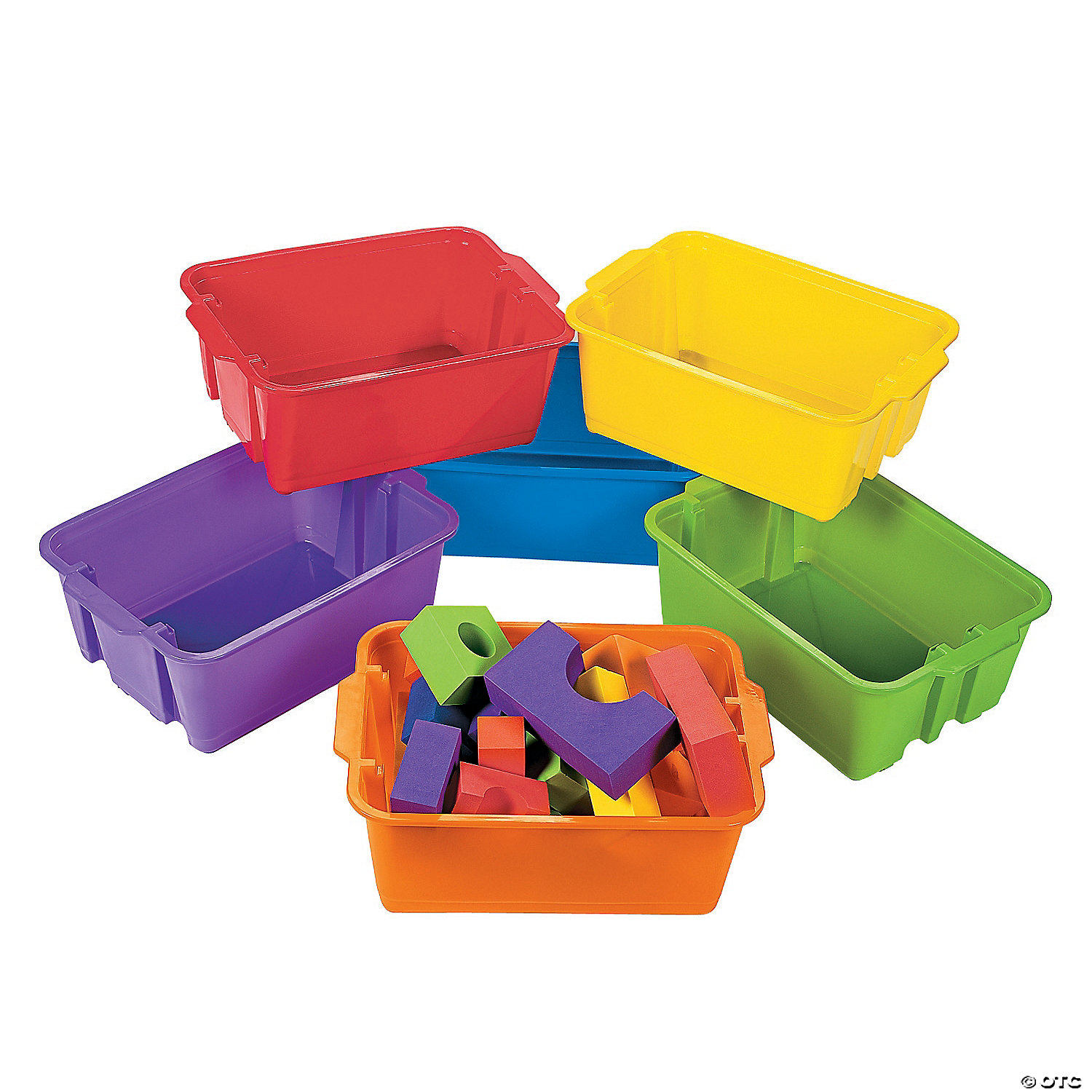 plastic toy tubs