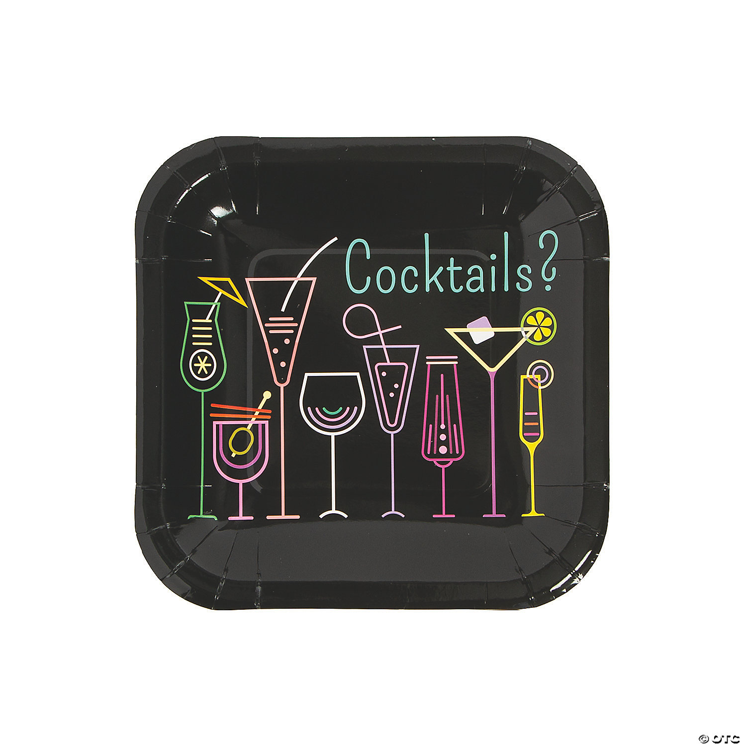 cocktail paper plates