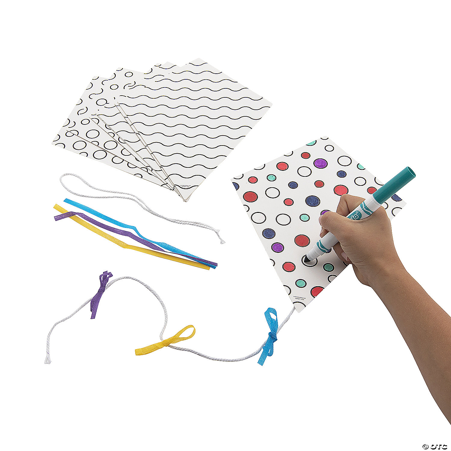 Color Your Own Kite - 12 Pc. | Oriental Trading