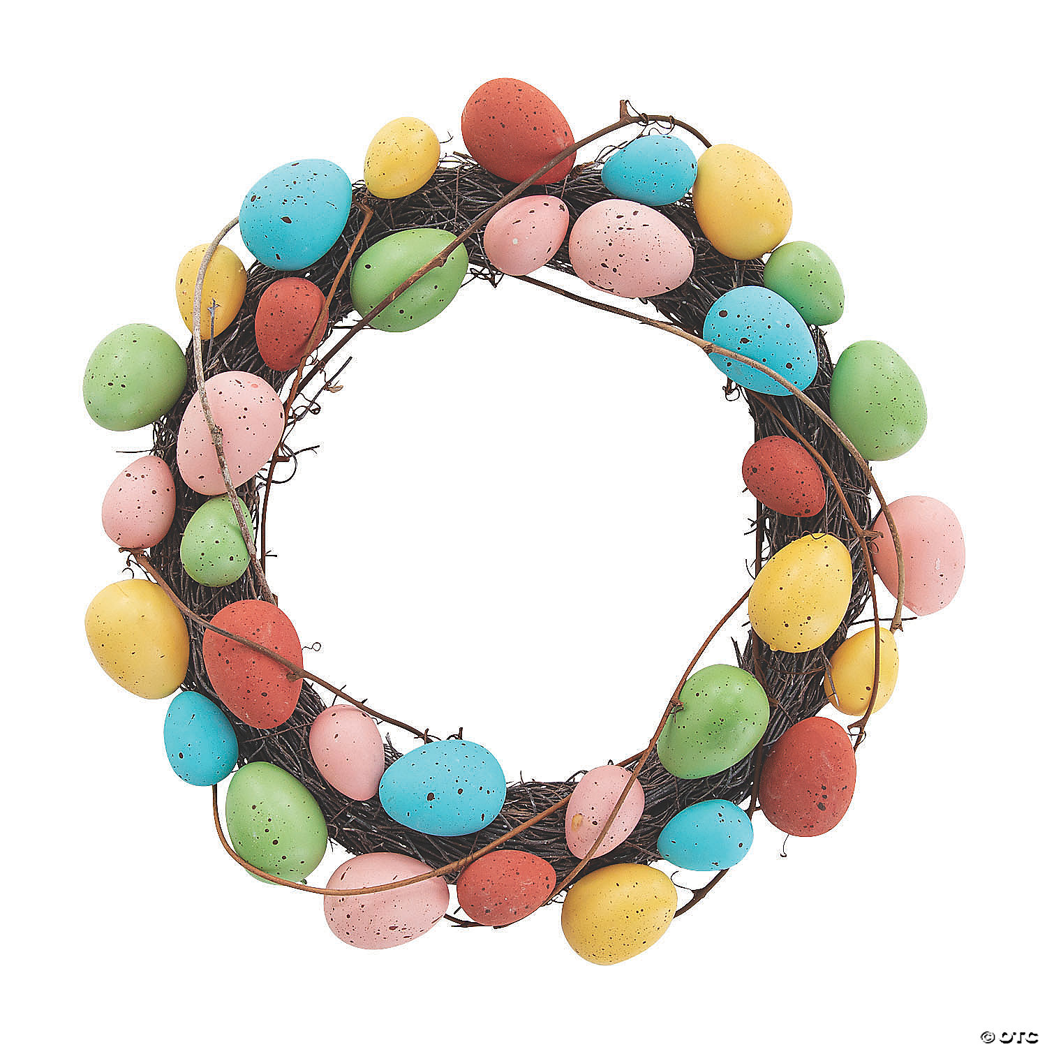 Colorful Easter Egg Wreath | Oriental Trading
