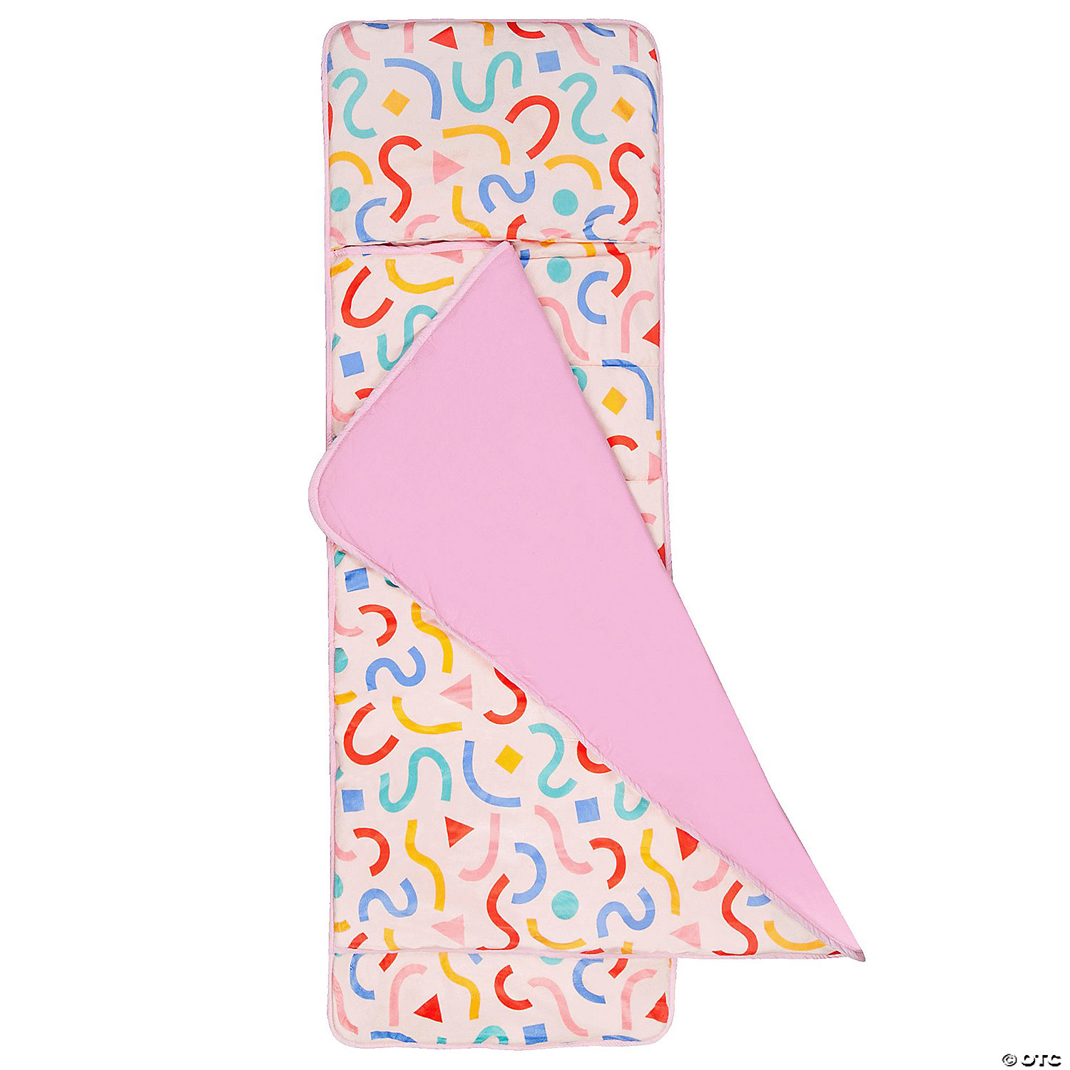 Confetti Peach Plush Nap mat | Oriental Trading