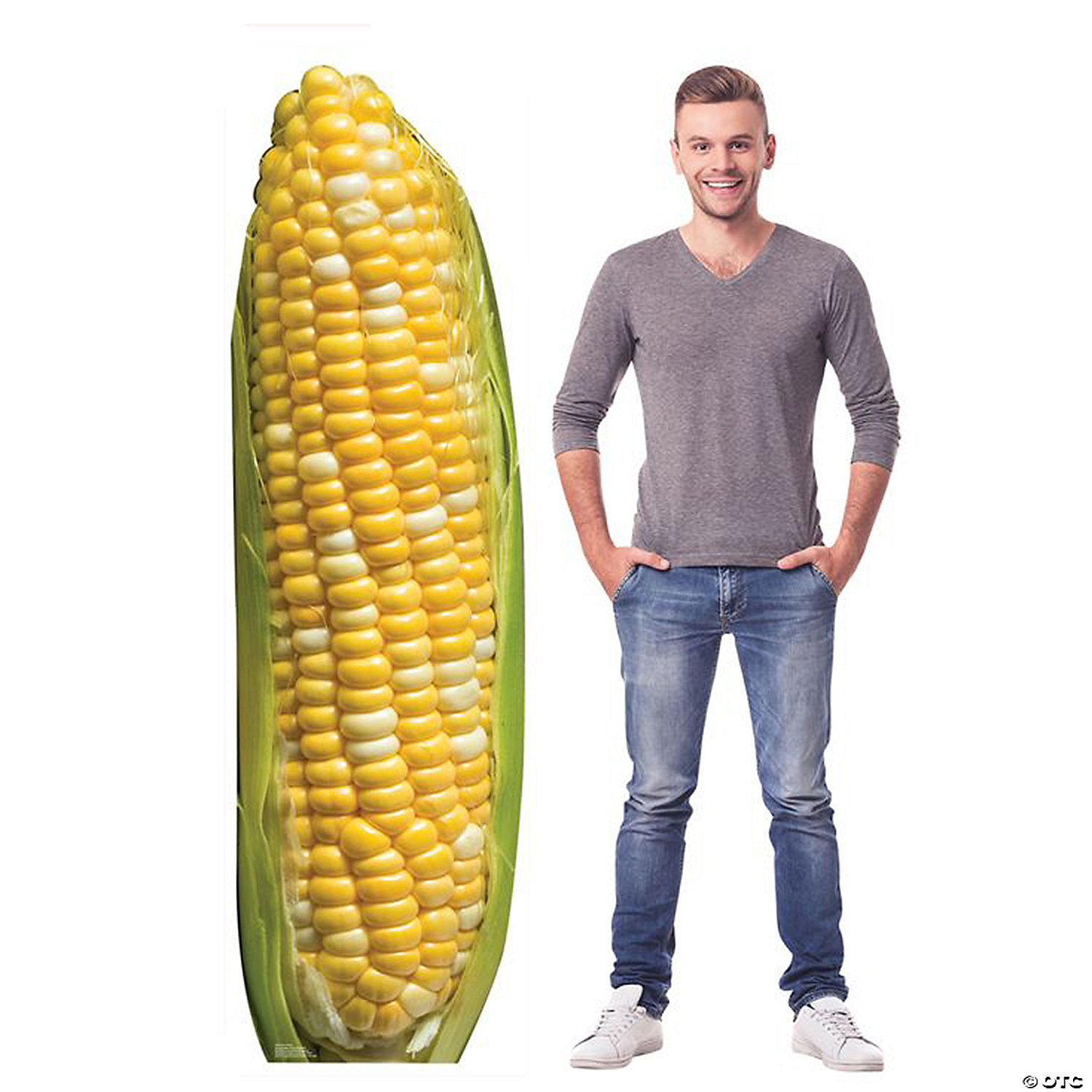 Corn on the Cob Cardboard Cutout Stand-Up | Fun Express