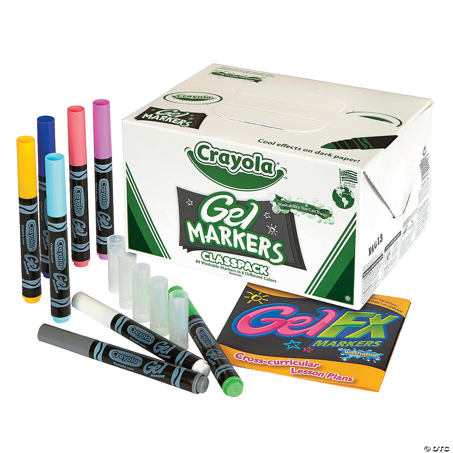 Crayola Classpack, 80 ct Fabric Line Markers, Crayola.com