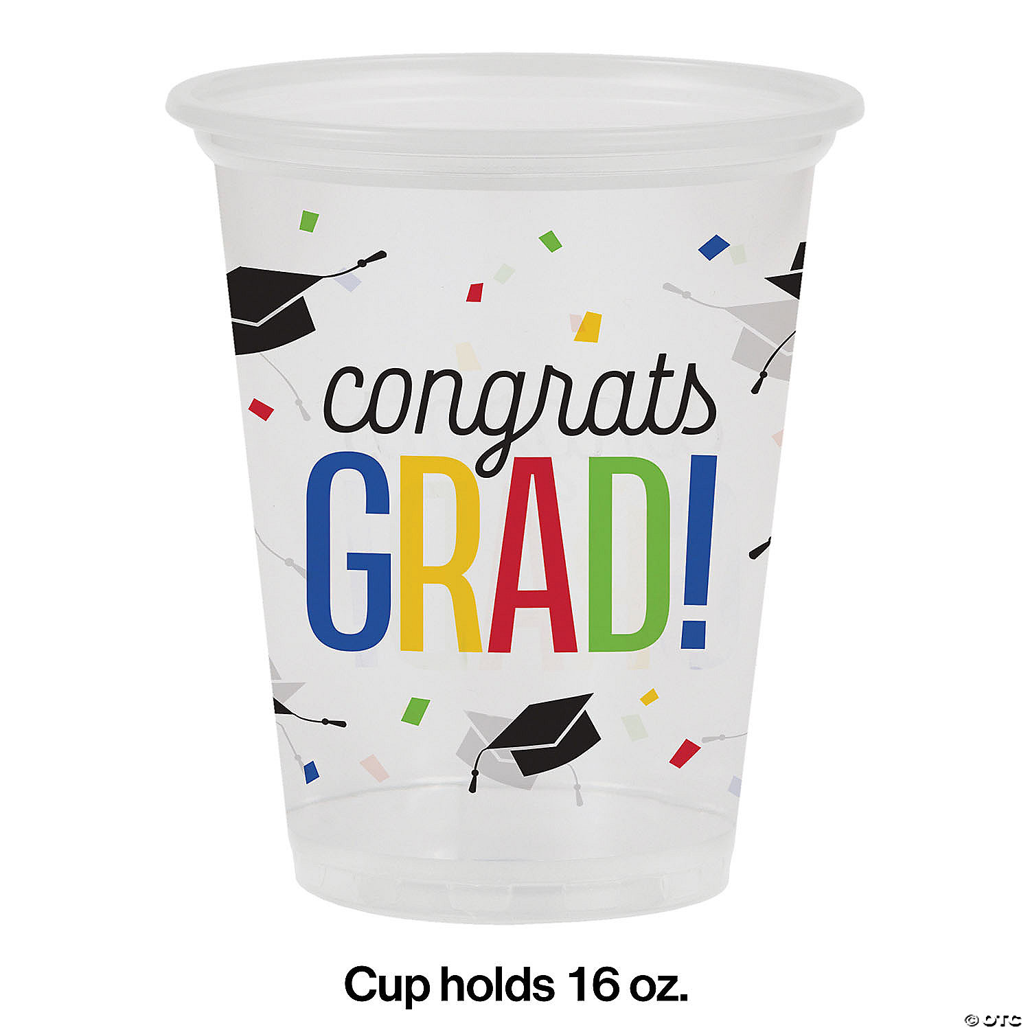 Cool Graduation #CONGRATS GRAD Emoji Tablecover Party Tableware 54 x 84,Pack of 3 Plastic 