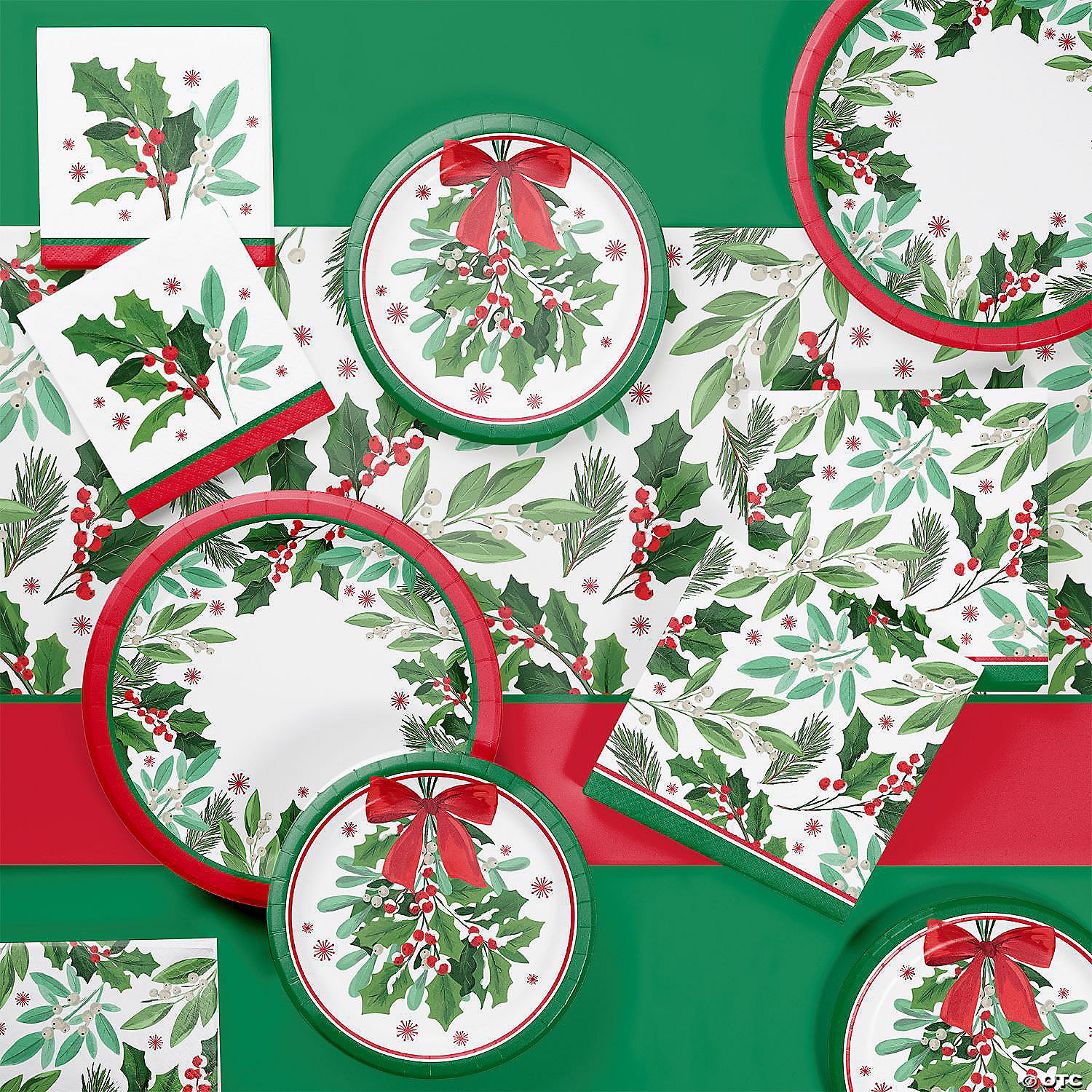 Creative Converting Konfetti In Form Von Holly Und Beeren – Grün/rot, 0,5 Oz Packung Für Weihnachtsdekoration